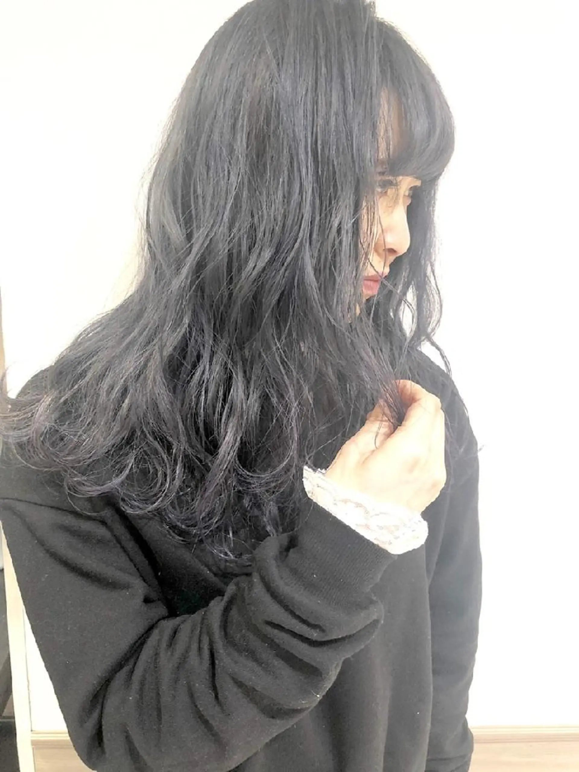 ミディアム Ash 店長　山下達也のヘアスタイル