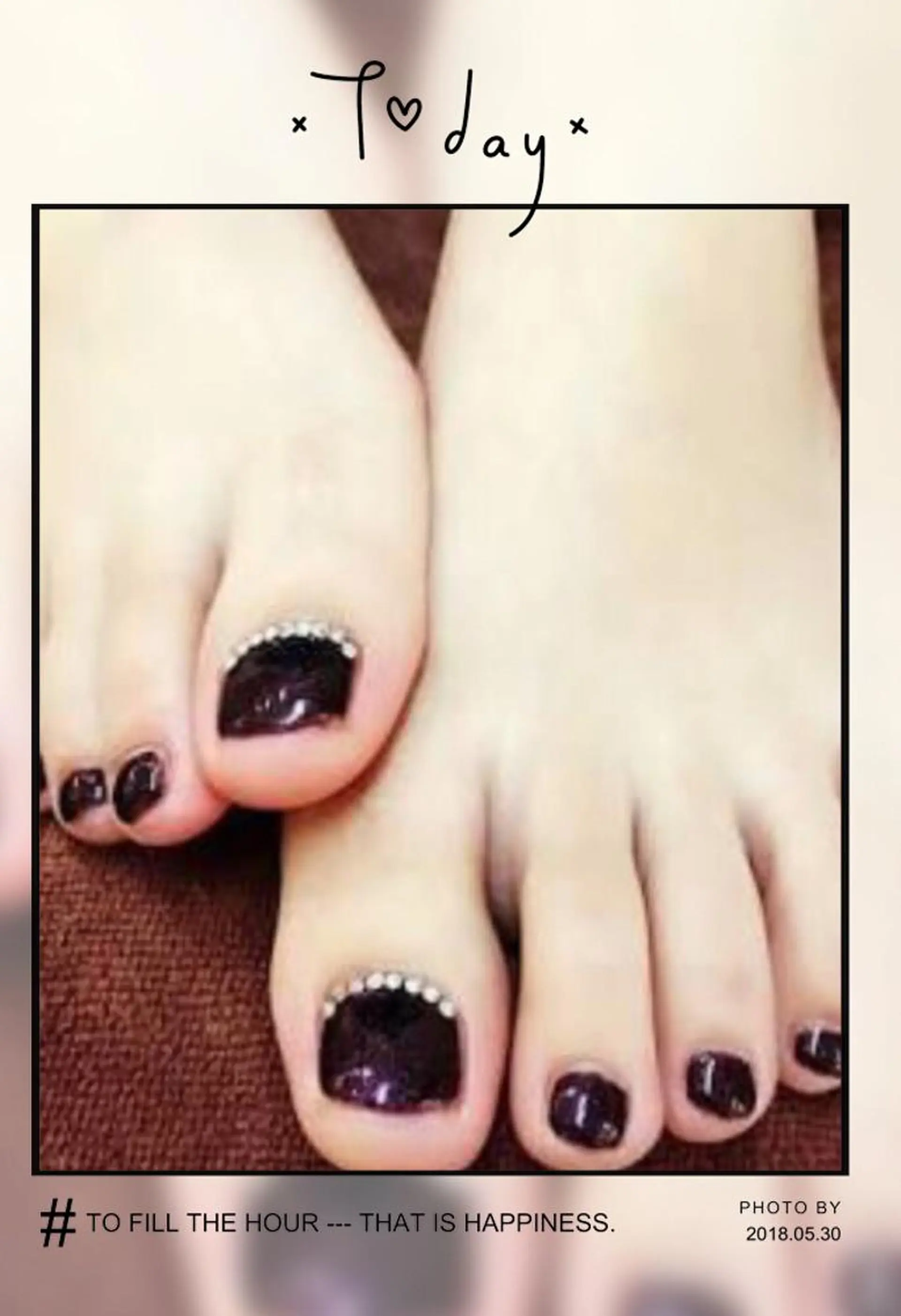 ネイル フットネイル エ リのネイルデザイン