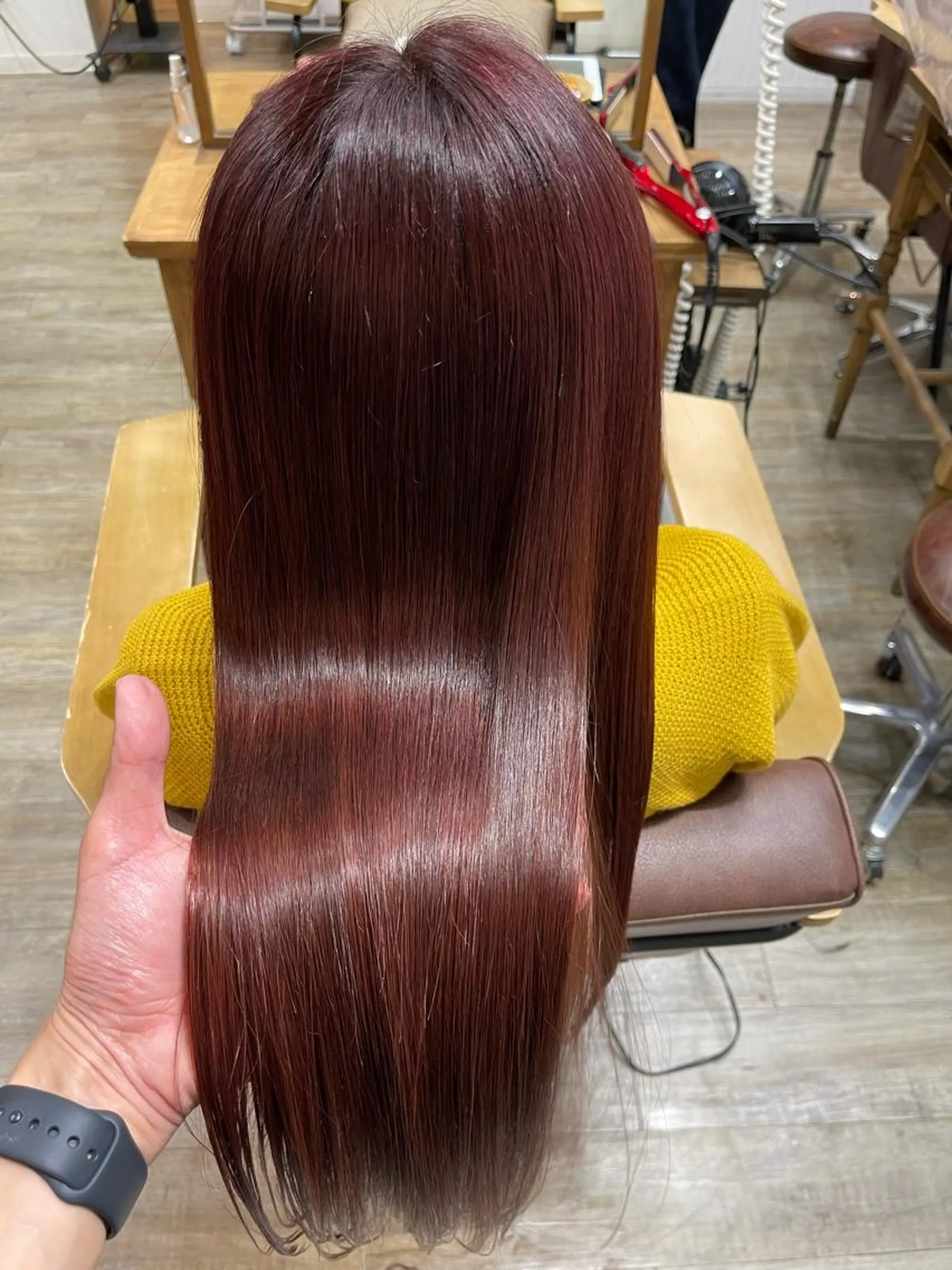 ロング カラー 巻ける縮毛矯正✨ 木下晴一朗✨のヘアスタイル