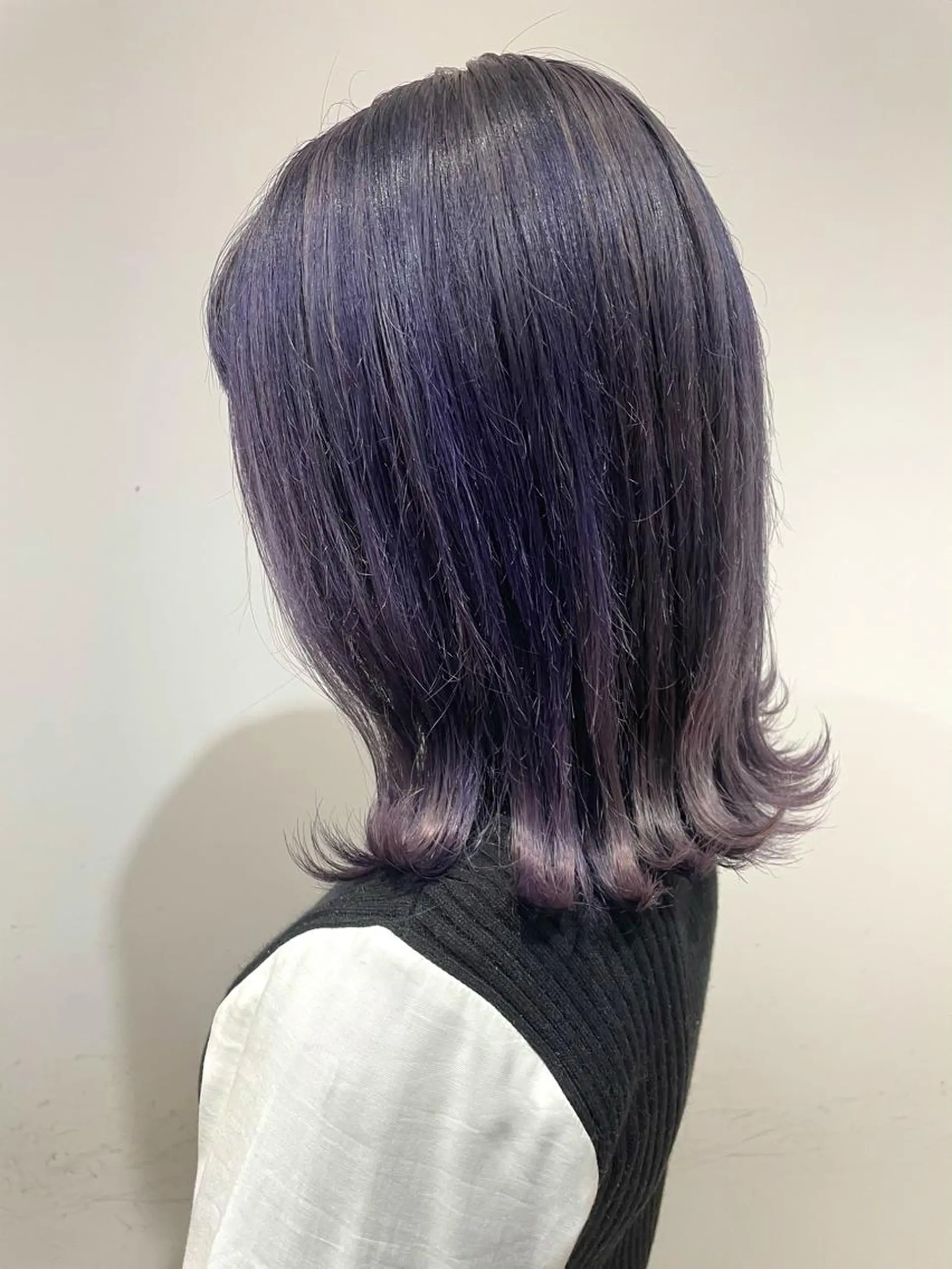 セミロング カラー 🌈🌸あおき みちる🌟💗のヘアスタイル