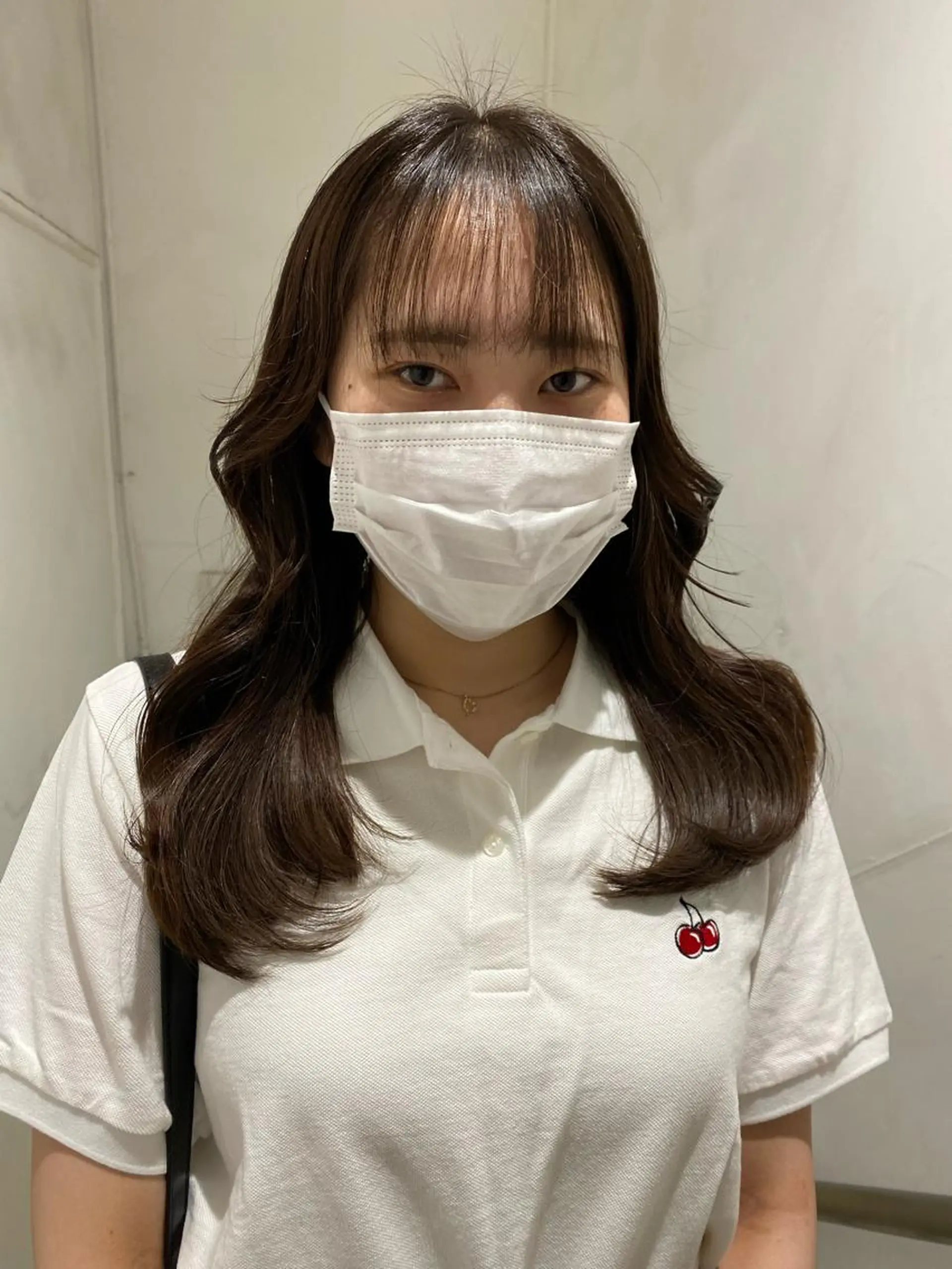 ロング カラー ブラウンカラー ✨くびれスタイル✨️ 戸嶋穂乃香のヘアスタイル