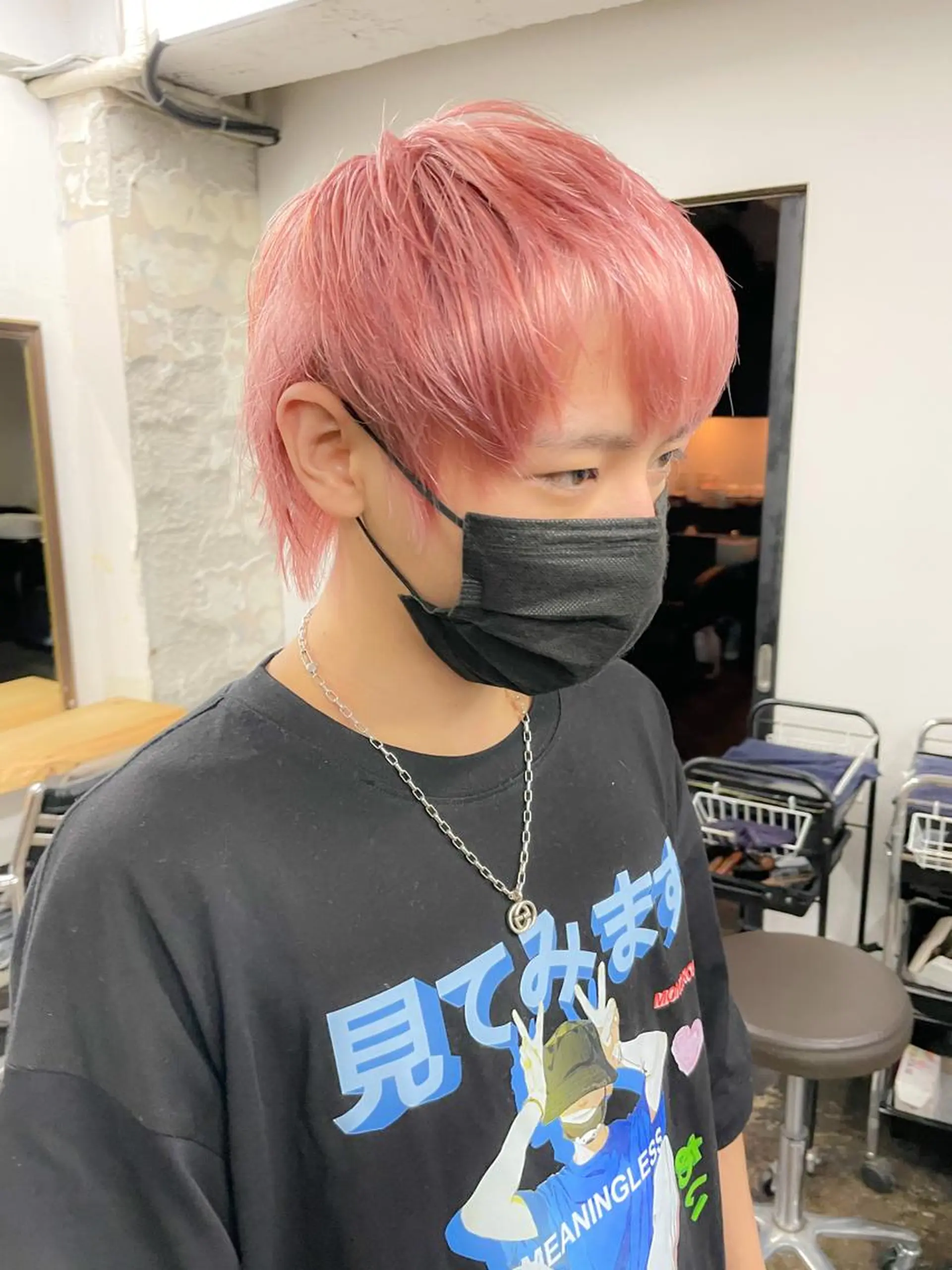 ショート カラー メンズ メンズパーマ メンズ特化ryoのヘアスタイル