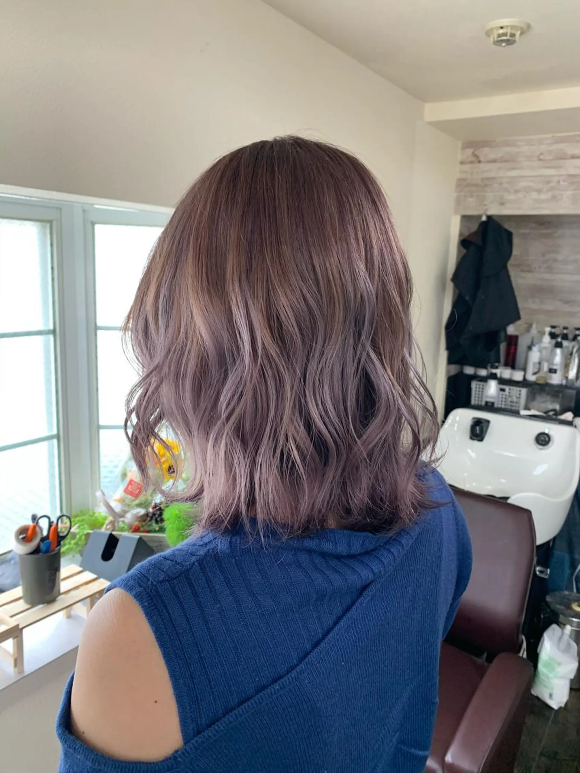 ショート カラー ヘアカラー 渡辺 健太のヘアスタイル