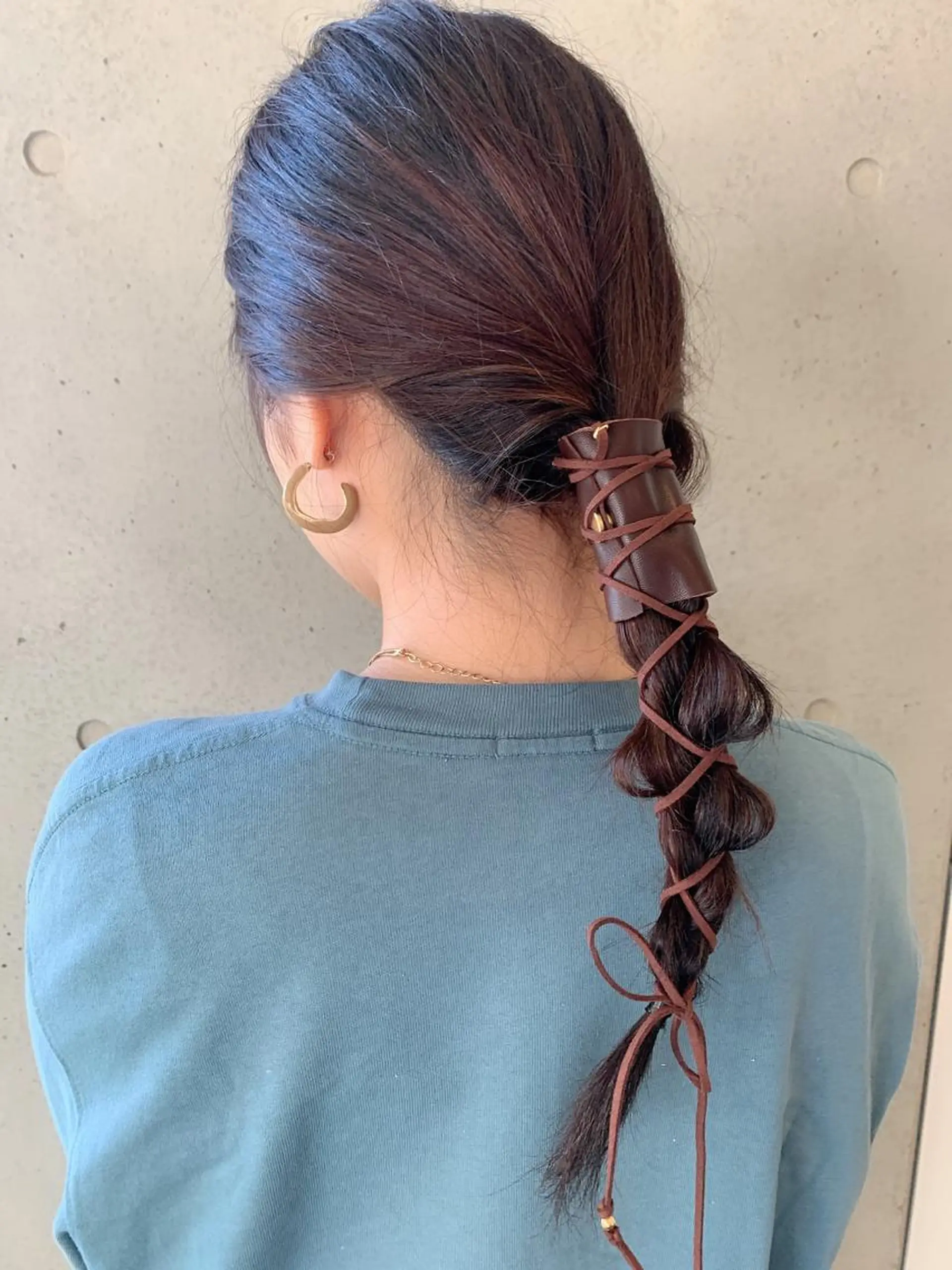 ミディアム ヘアアレンジ 髪質改善/縮毛矯正 ツヤ髪🩷さつきのヘアスタイル