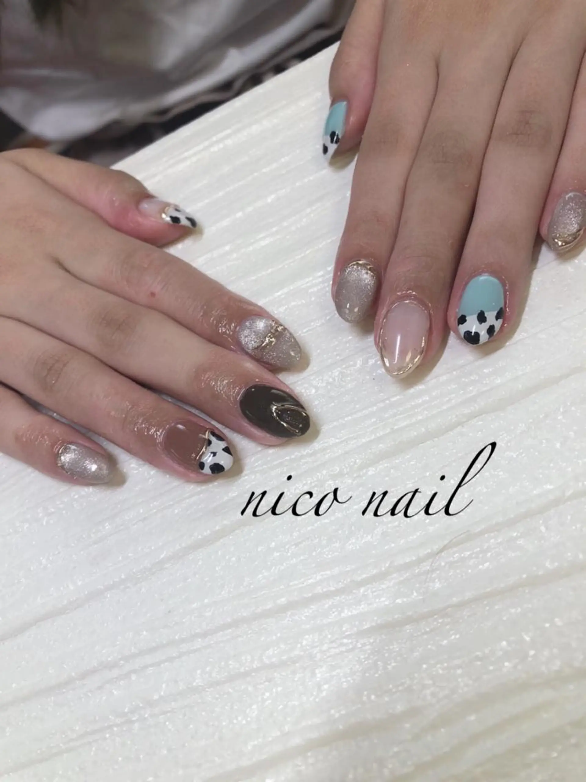 ネイル ハンドネイル フットネイル ハンドケア 香芝市ネイルサロン nico nailのネイルデザイン