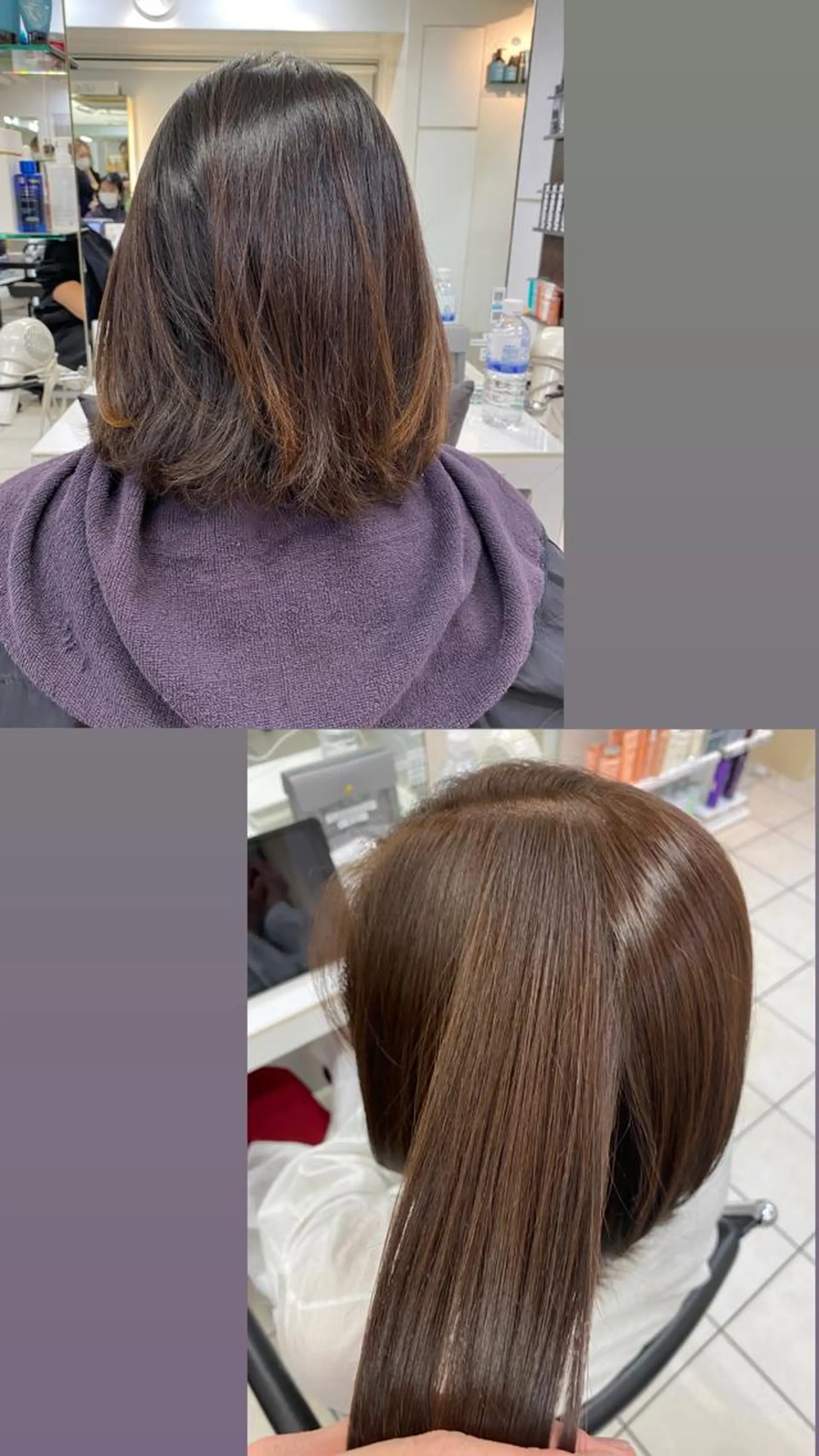 ミディアム カラー TONI&GUY   EBISU所属・星野 菜月のヘアスタイル