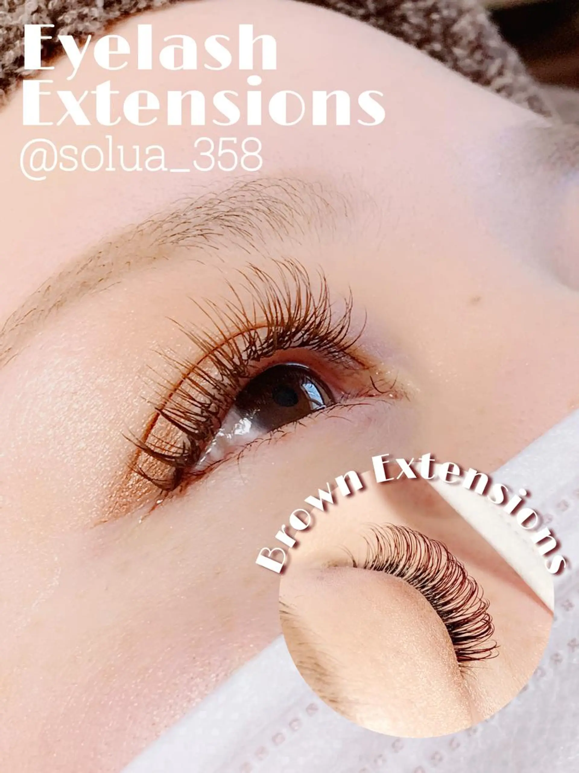 マツエク・マツパ カラーマツエク Dカール フラットラッシュ solua Ayamiのマツエク・マツパデザイン