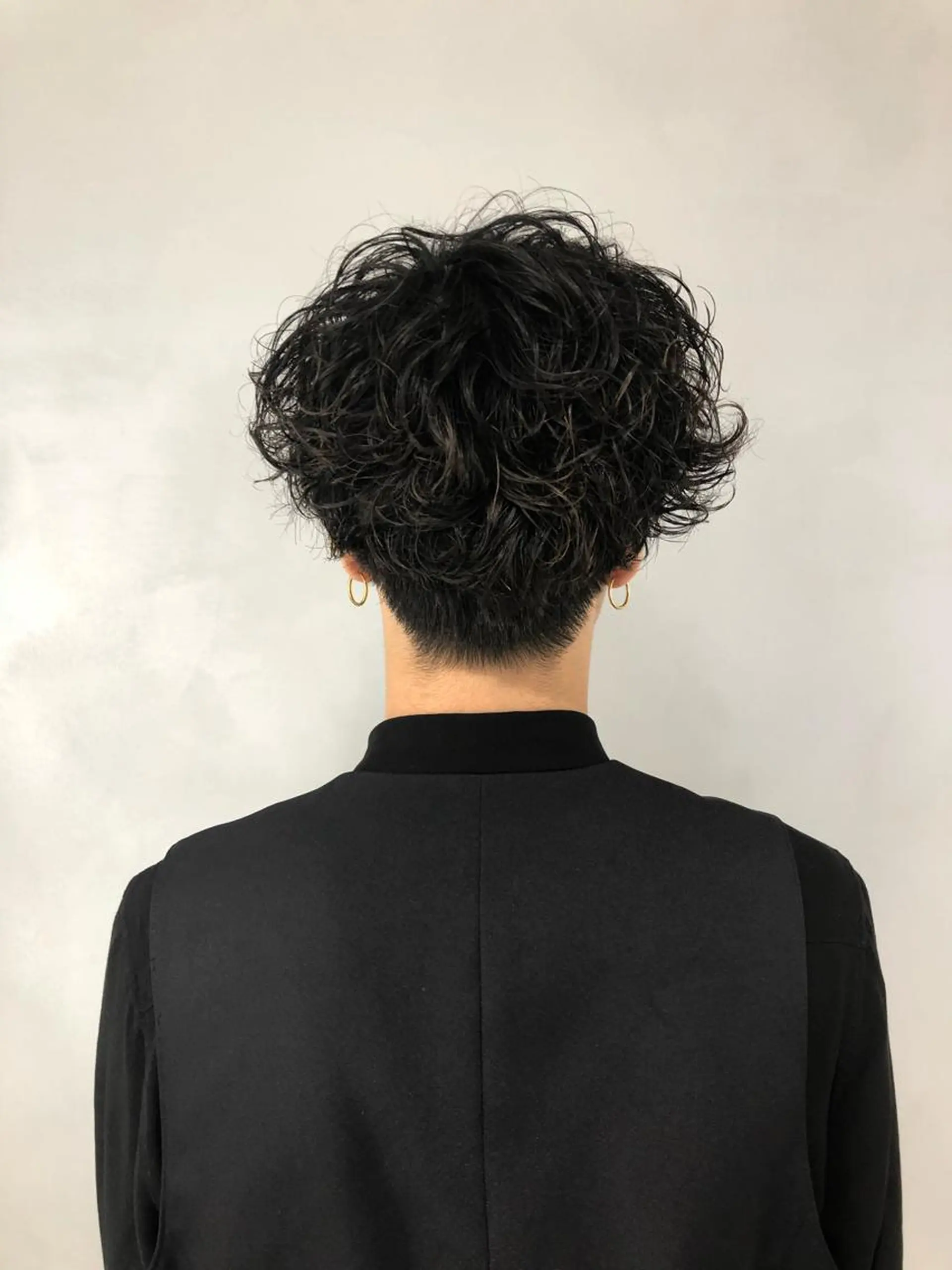 ショート パーマ 髪質改善イノアカラー 富澤ショウタのヘアスタイル