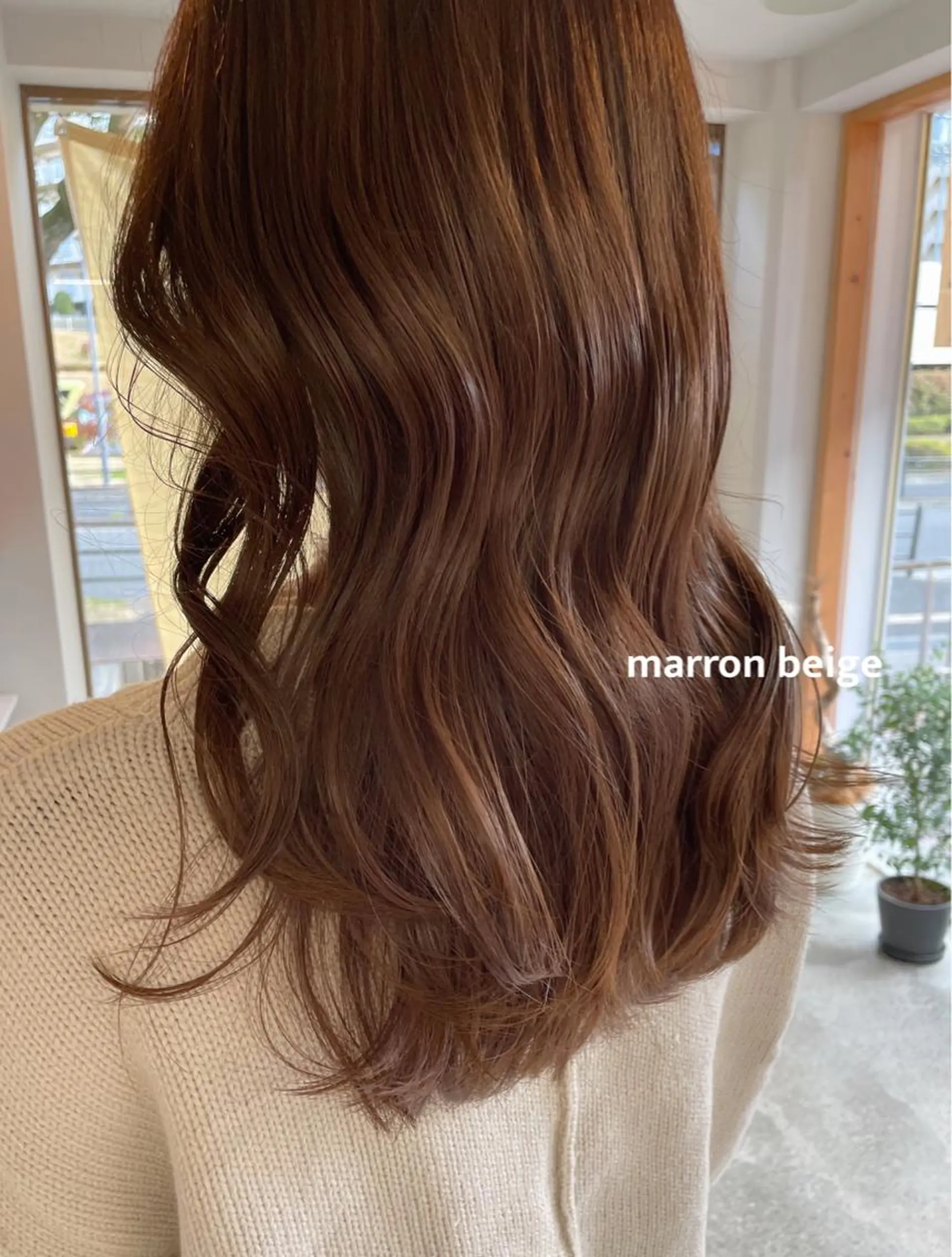 ロング カラー パーマ メンズ cipre miyabiのヘアスタイル