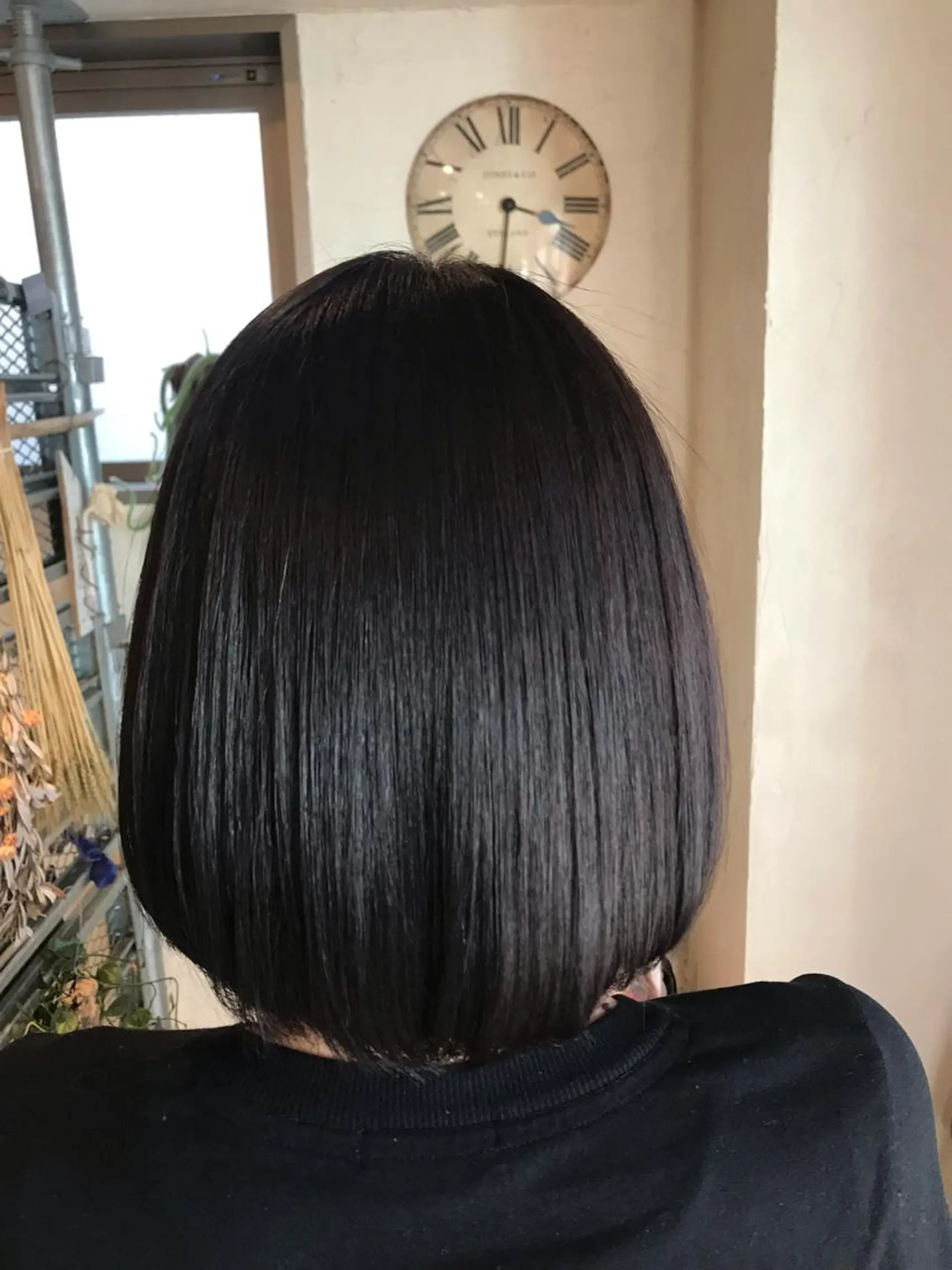 ミディアム カット ヘアカラー トリートメント 青木 啓輔のヘアスタイル