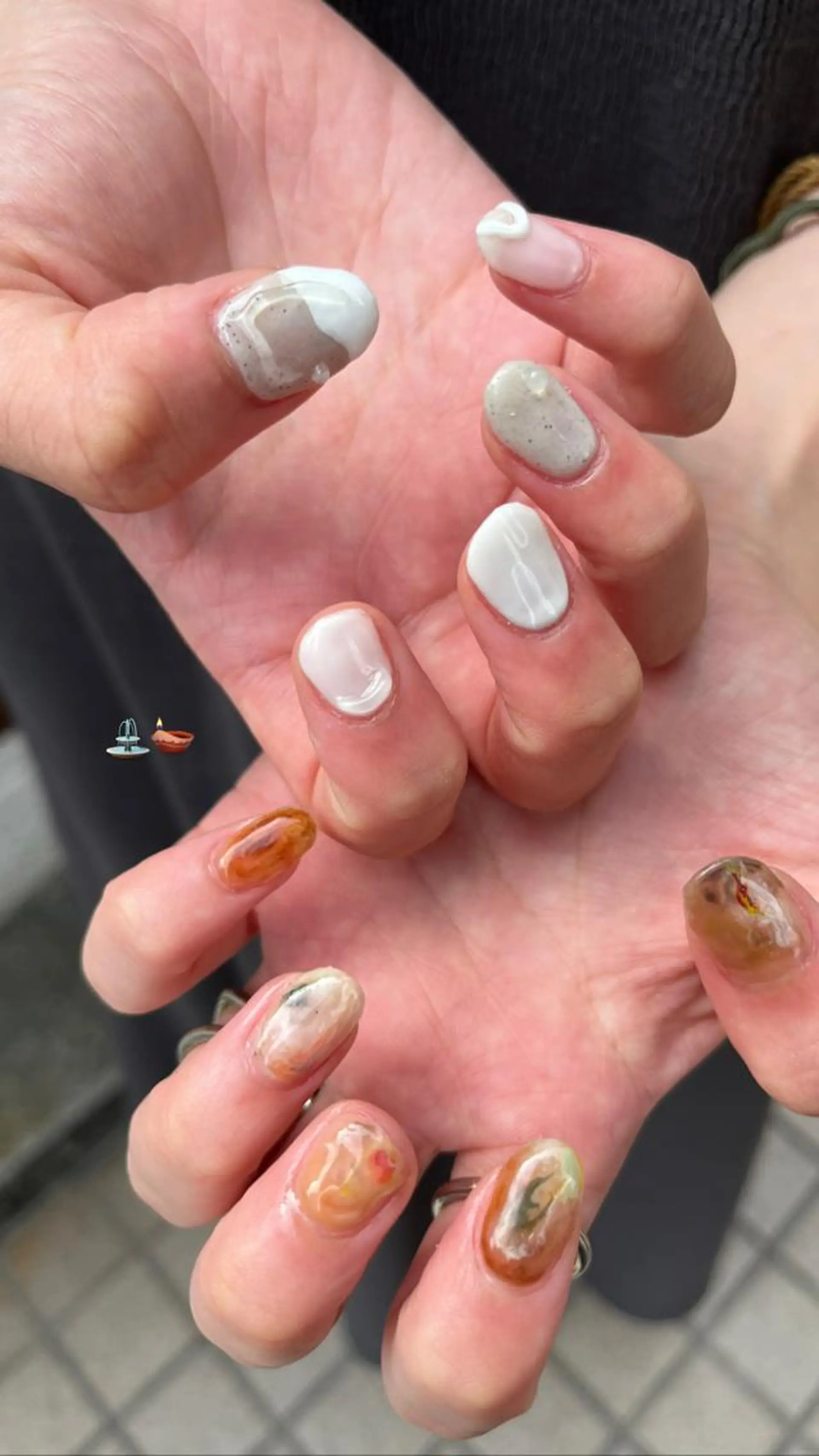 ネイル niconail 🧣ayu 📍烏山のネイルデザイン