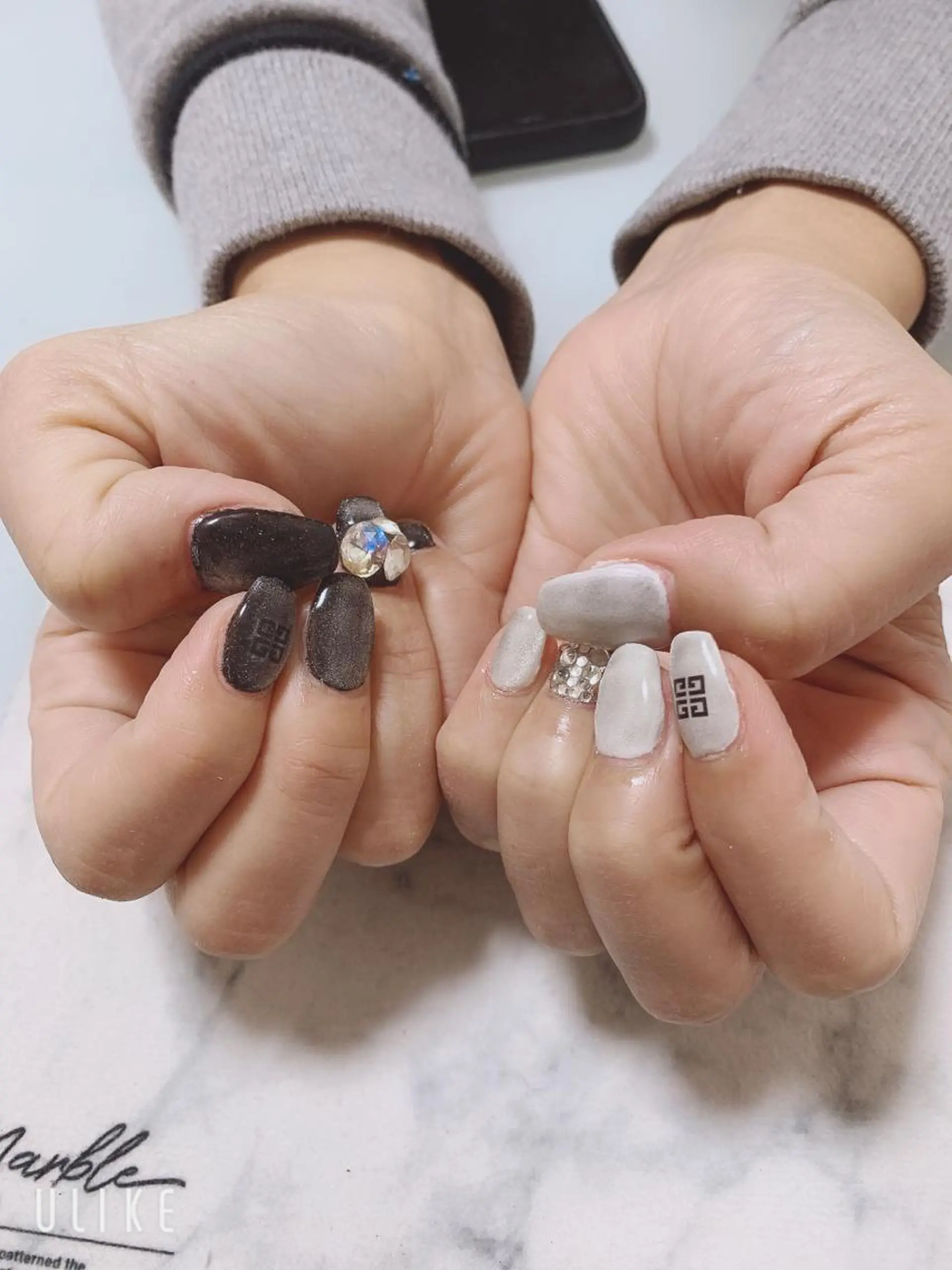 ネイル 🌙🫧CHARME (RUKA)🦋🫧のネイルデザイン