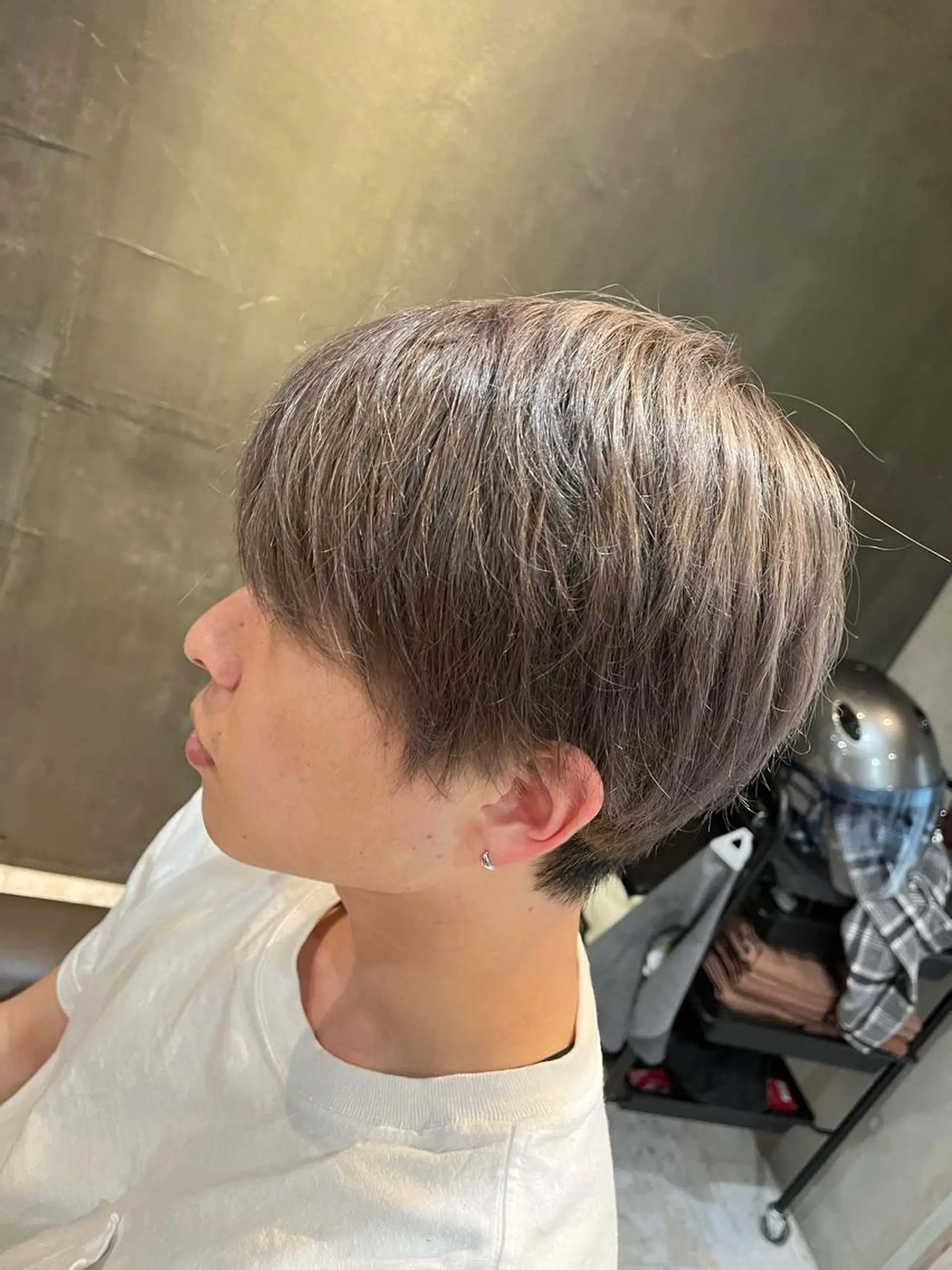 メンズ 阿部 翔一郎/暖色系カラーのヘアスタイル