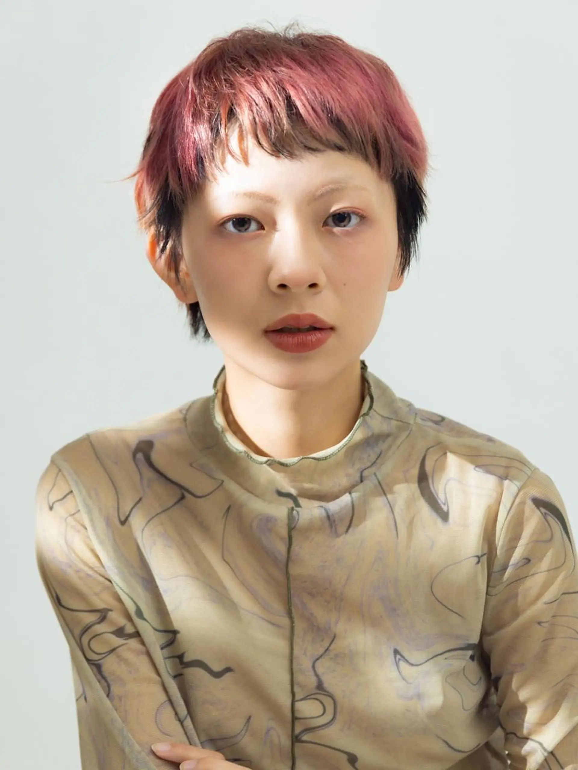 ショート 鈴木 空音のヘアスタイル
