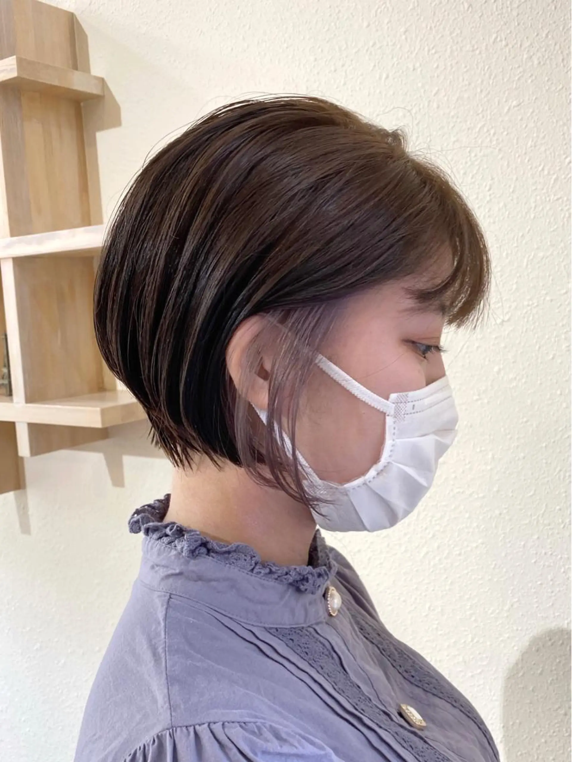 ショート カラー 中川 茜里のヘアスタイル