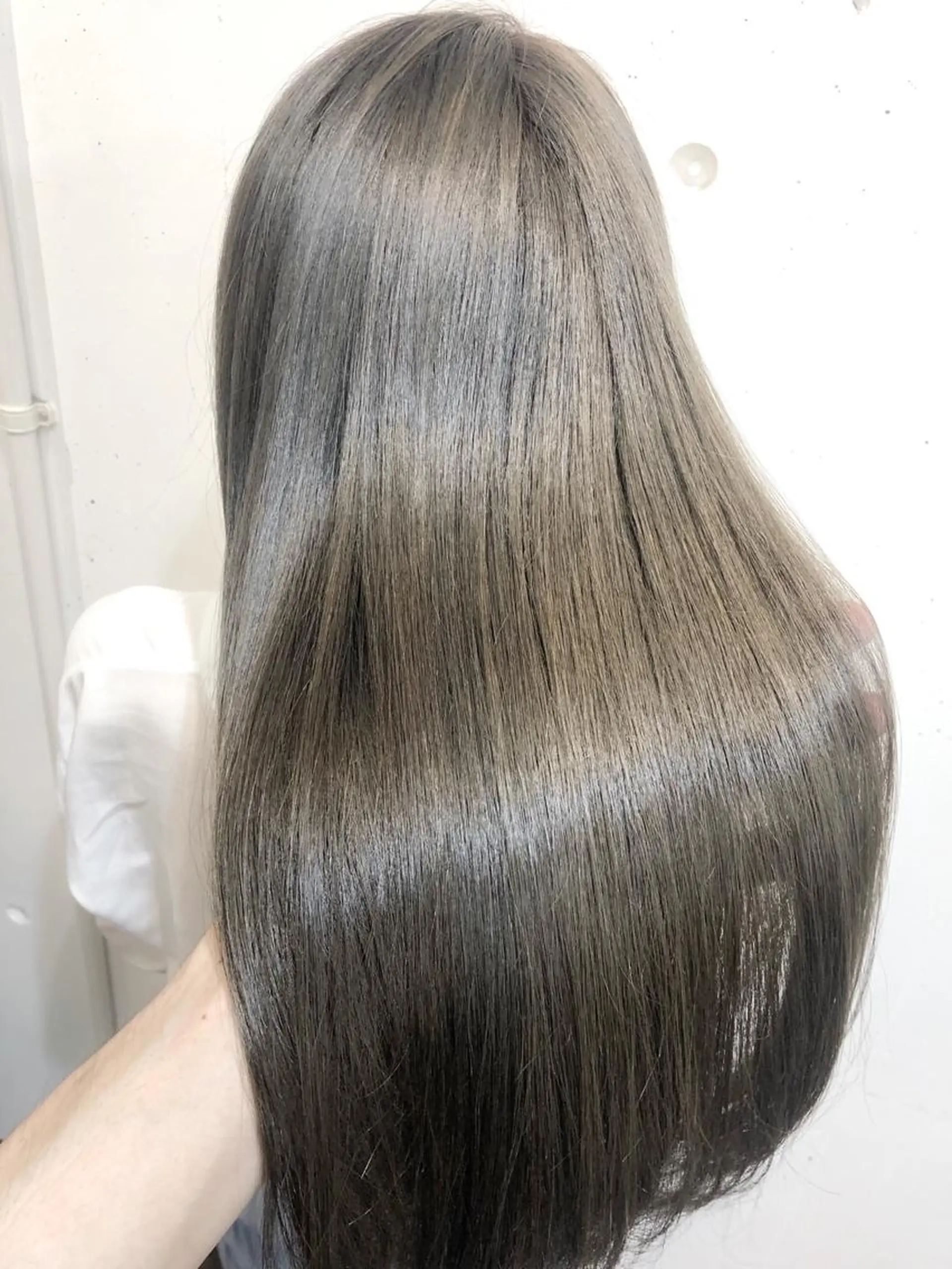 カラー 透明感カラー イルミナカラー グレージュ/髪質改善 Yamato.hのヘアスタイル