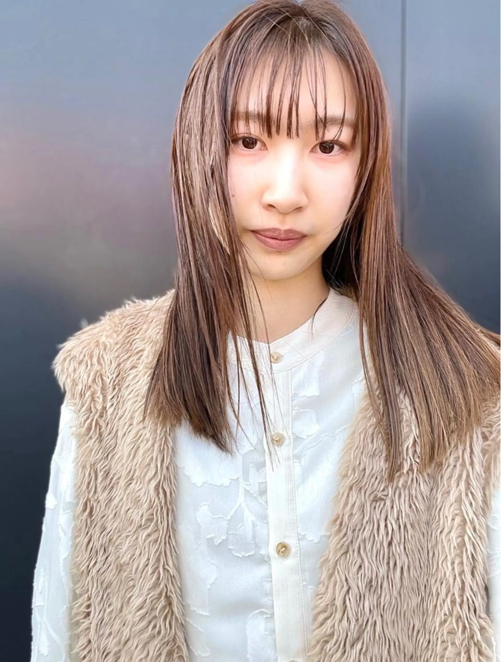 ロング カラー トリートメント wakana / くびれカットのヘアスタイル