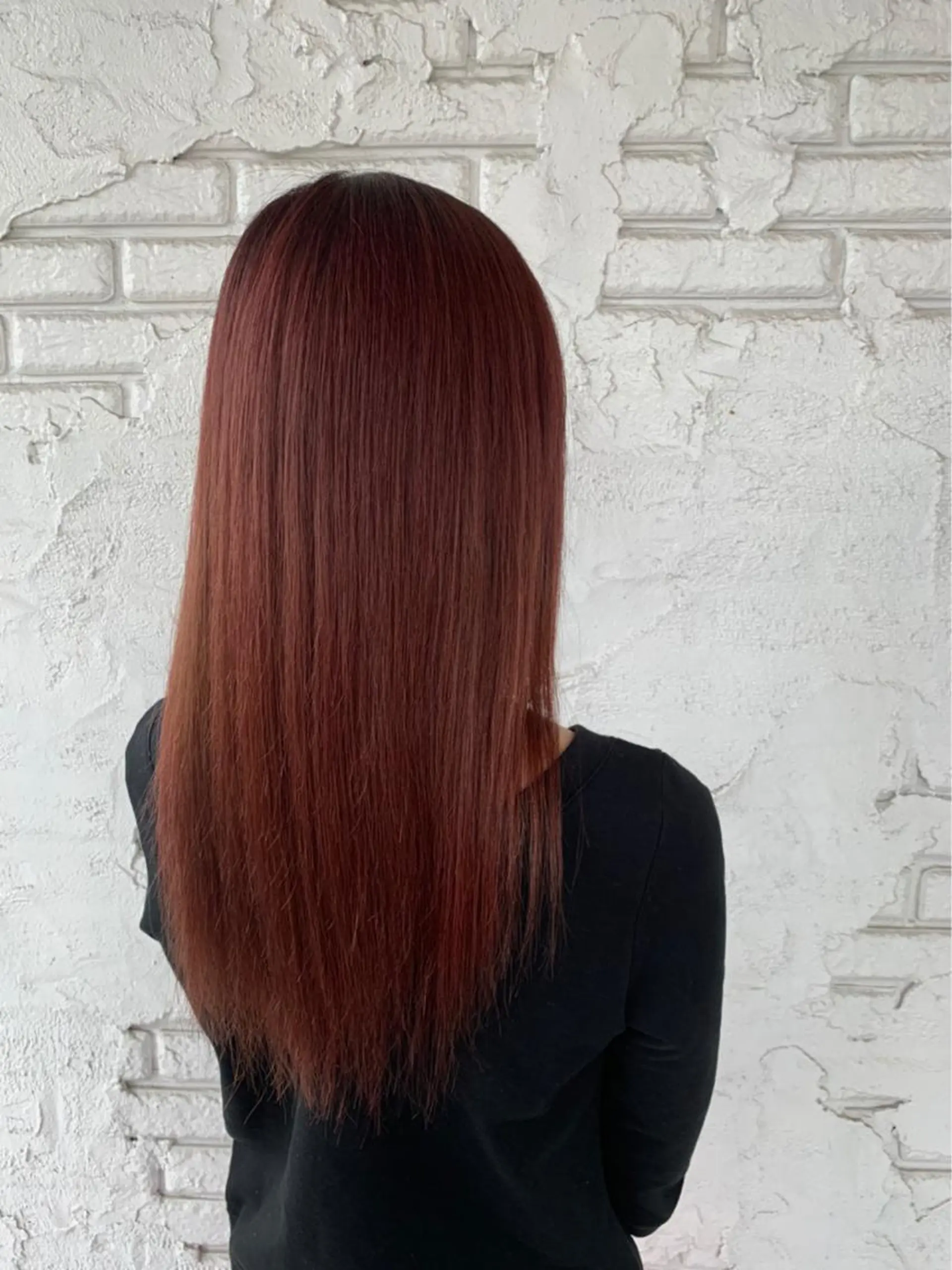 セミロング カラー 【髪質改善】 夏目結以のヘアスタイル