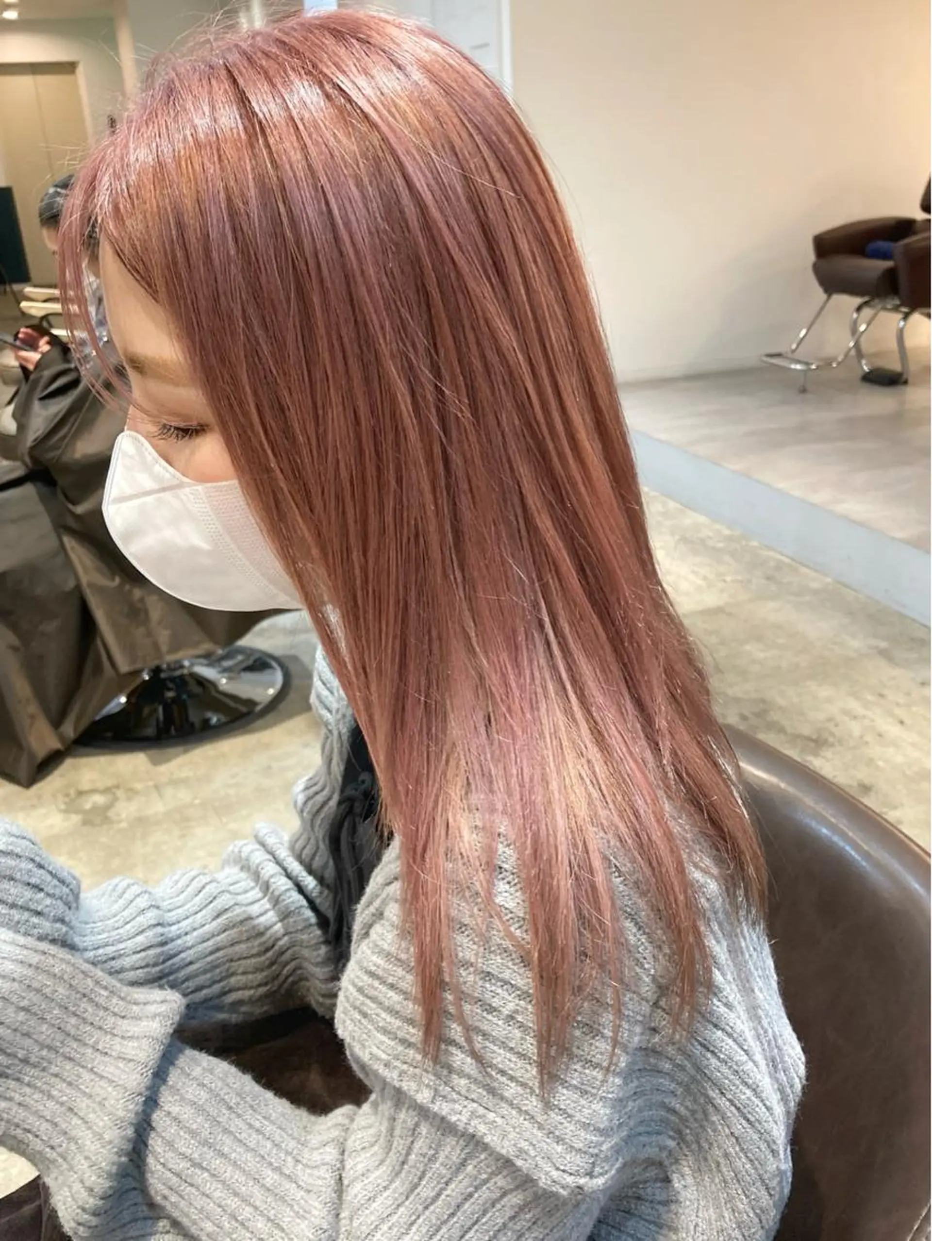 セミロング ヘアカラー カラーリスト菅野 竜矢🌈のヘアスタイル