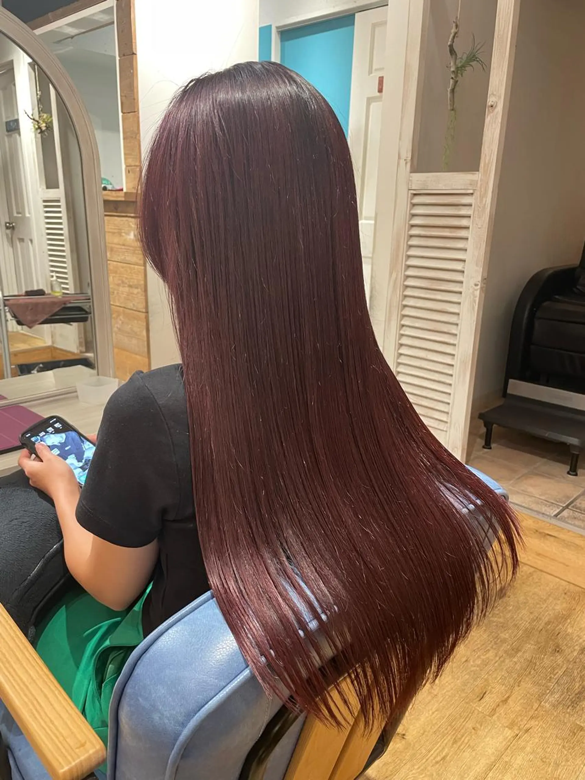 ロング カラー パーマ カット トリートメント ヘアセット ao.【アオ】南浦和 髪質改善/縮毛矯正/艶髪所属・ao. 南浦和/髪質改善のヘアスタイル