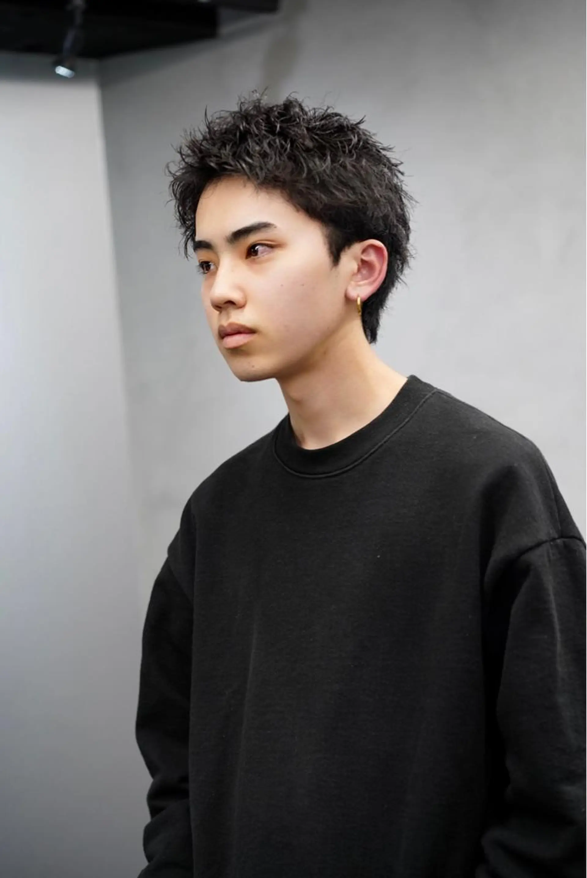 ショート パーマ ツイストスパイラルパーマ ニュアンスパーマ スパイラルパーマ fifth リュウセイのヘアスタイル