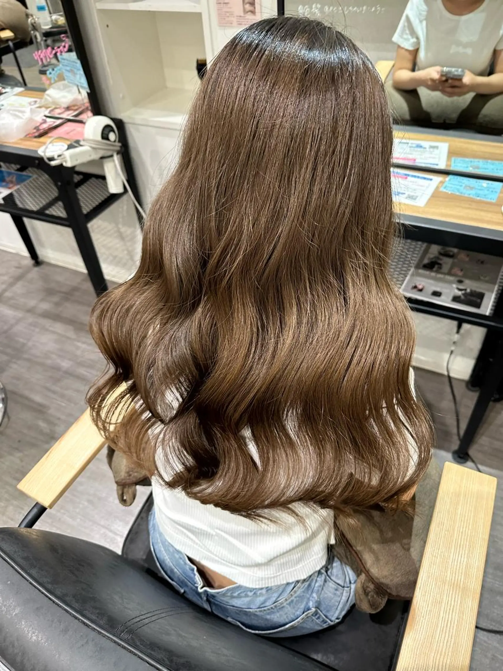 ロング 艶髪レイヤー上田 紗也🇰🇷💗のヘアスタイル