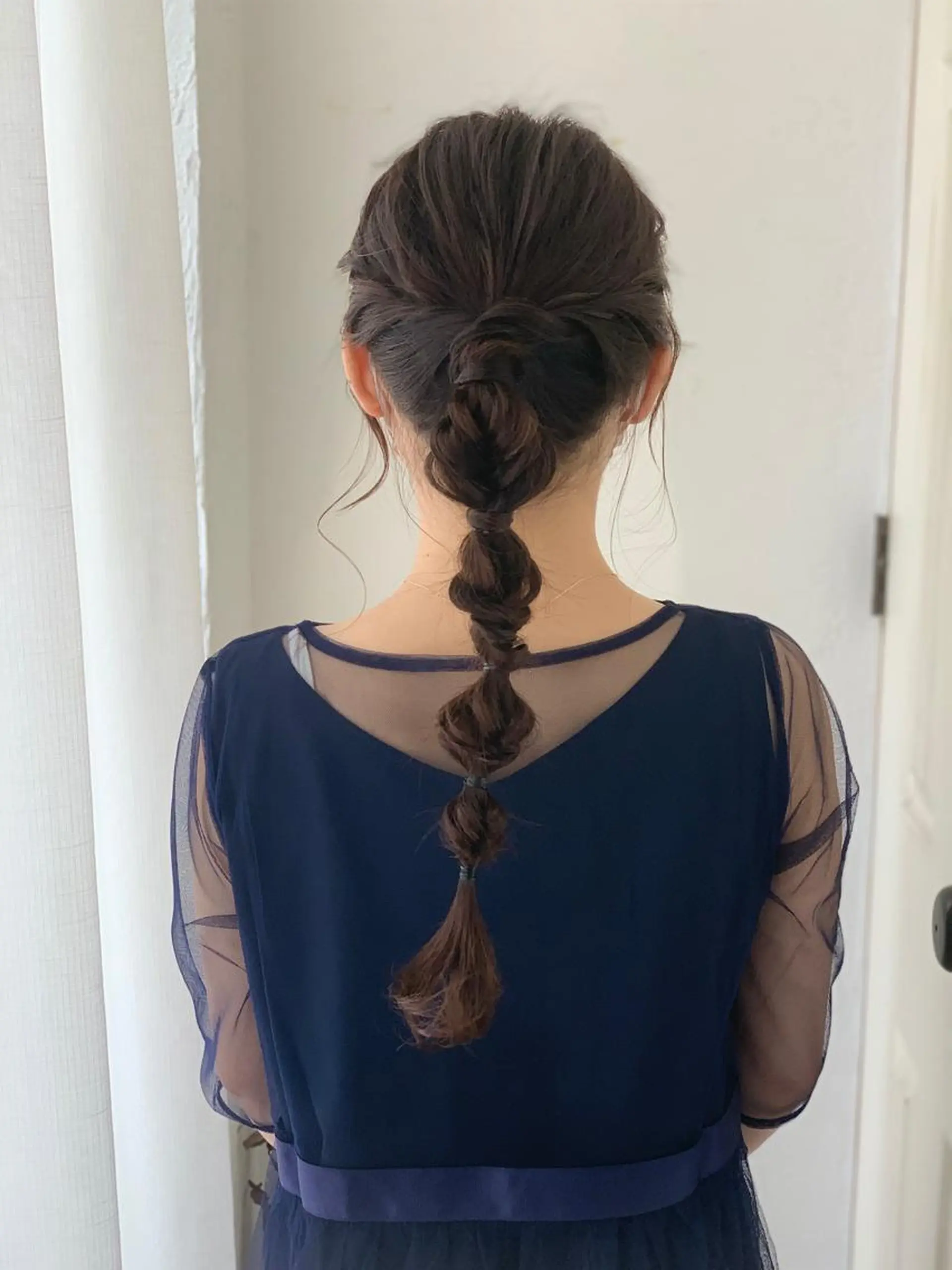 ヘアアレンジ ヘアセット fio マナミのヘアスタイル