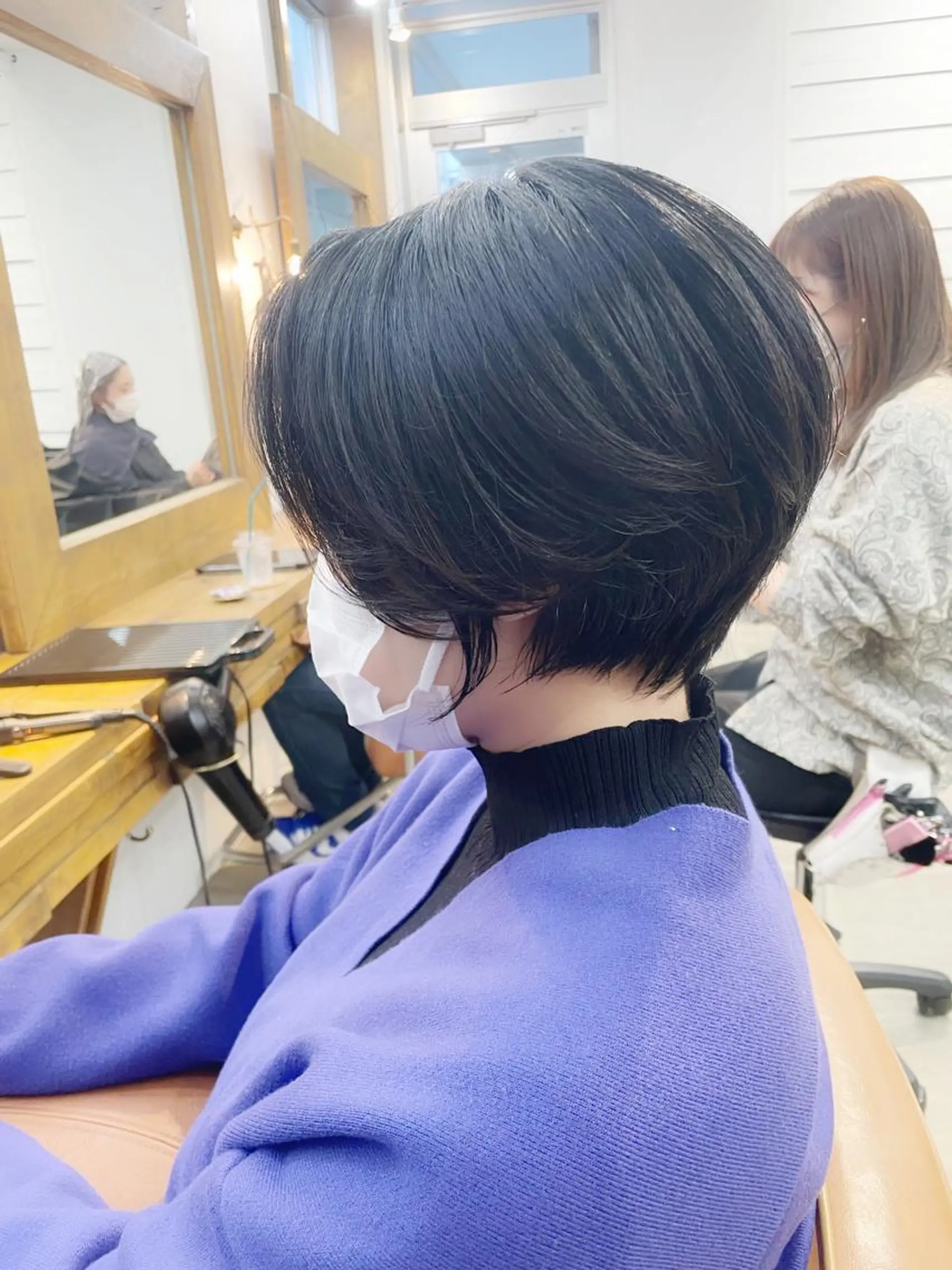 ショート ショートボブ ハンサムショート ボブ くせ毛 ショートヘア 👑銀座ショート/ 絶壁補正/金子涼👑のヘアスタイル