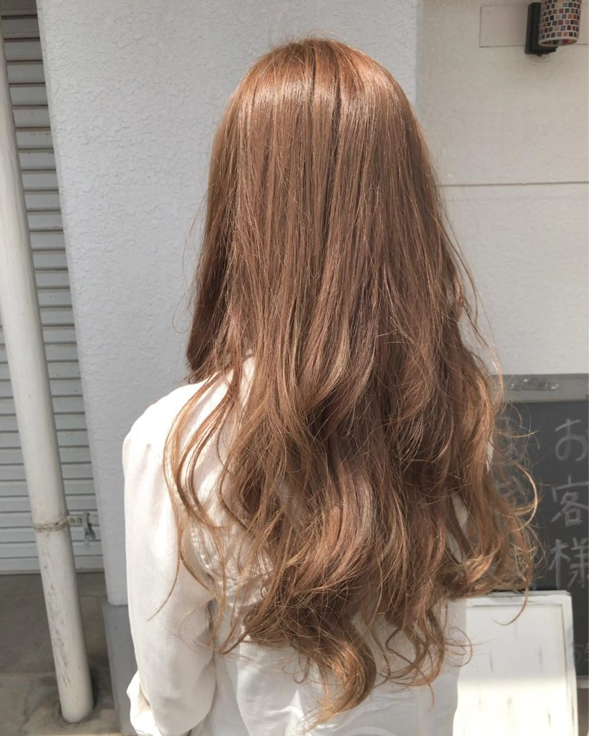 ロング カラー レイヤーカット匠 イソザキノリユキのヘアスタイル