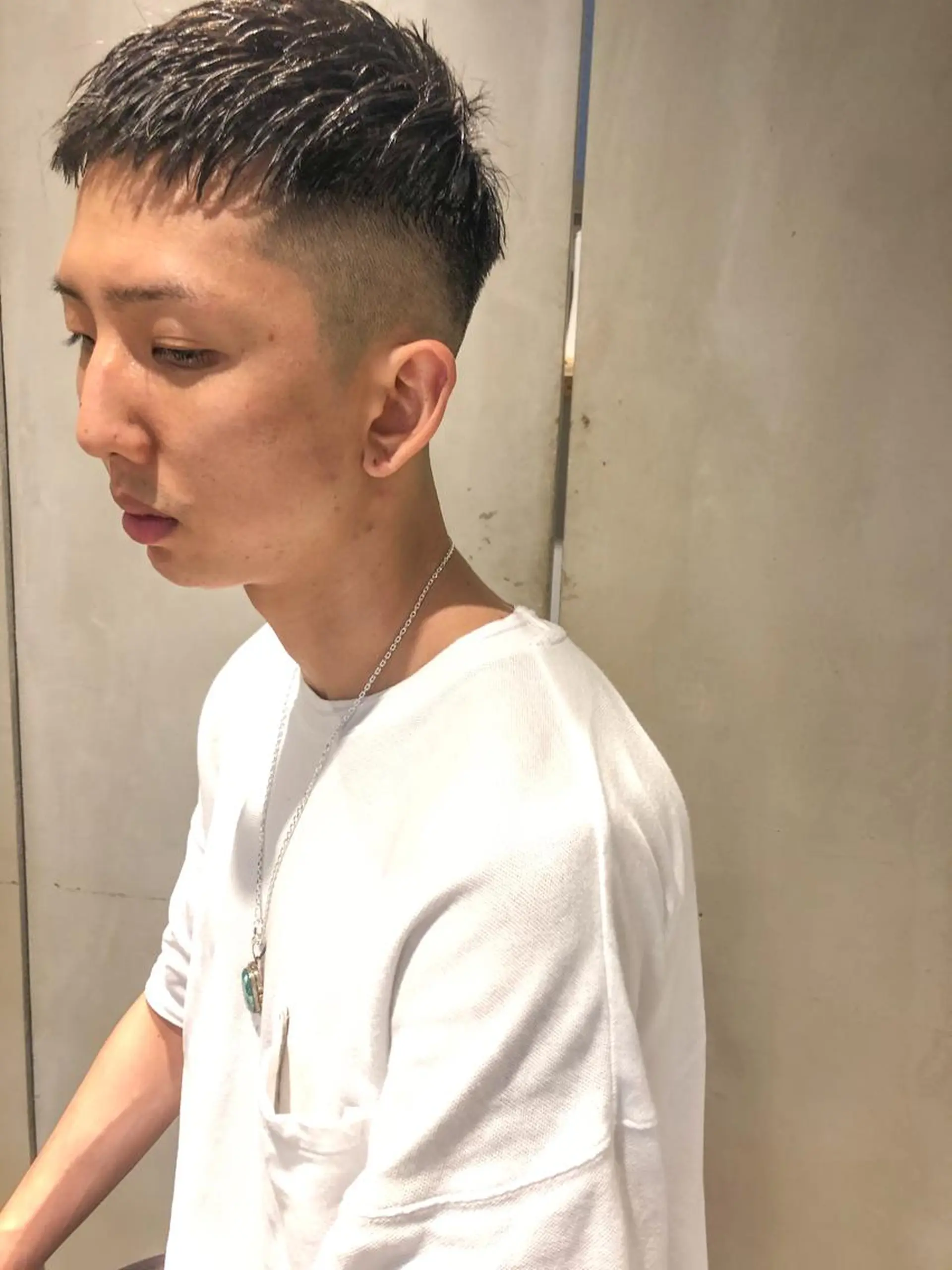 メンズ フェードカット 刈り上げ 🌈圧倒的デザイン パーマ　関和希のヘアスタイル