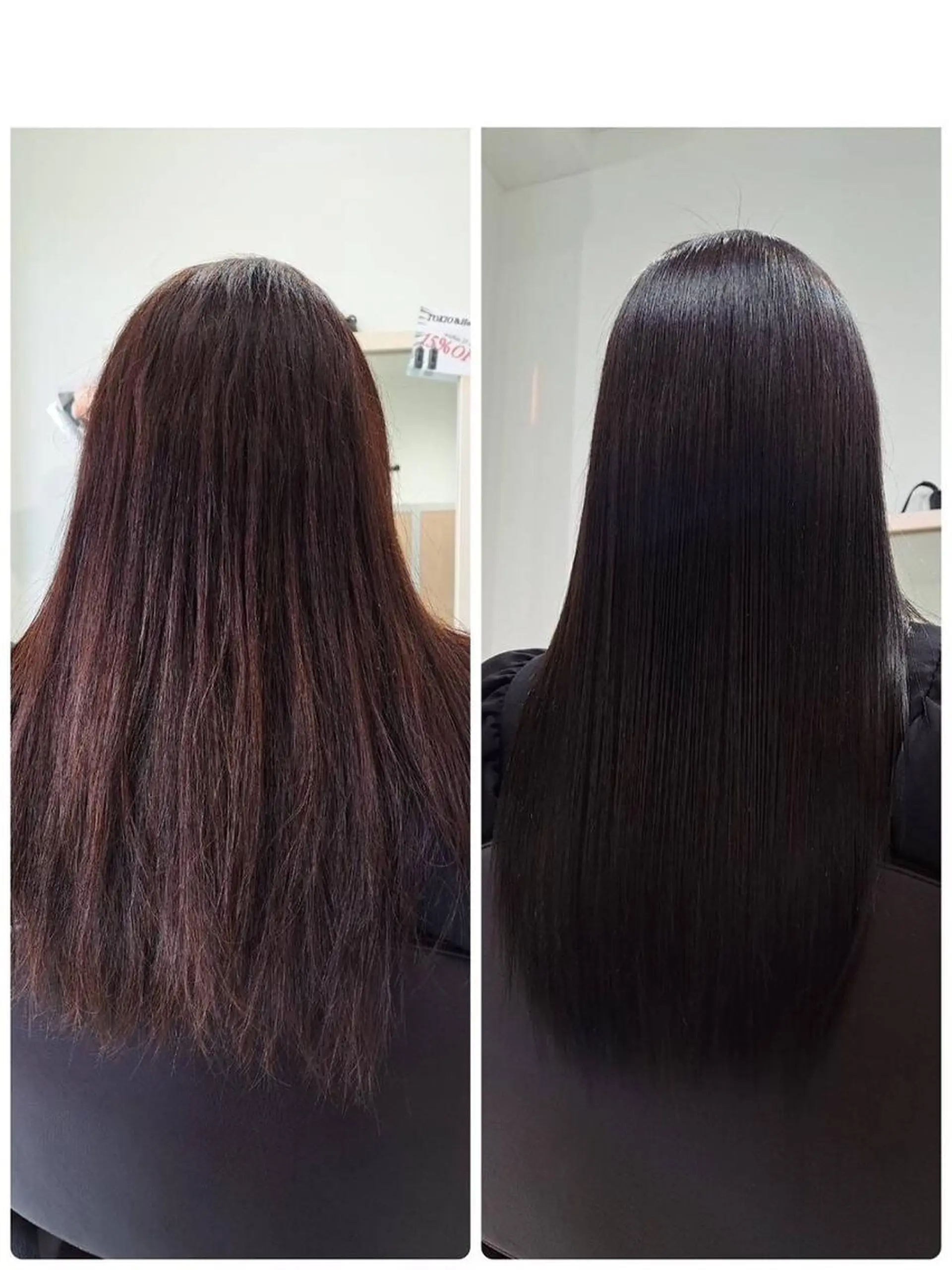 セミロング 髪質改善 縮毛矯正 トリートメント トリートメント HIDEMI🍀 髪質改善【HACO】のヘアスタイル