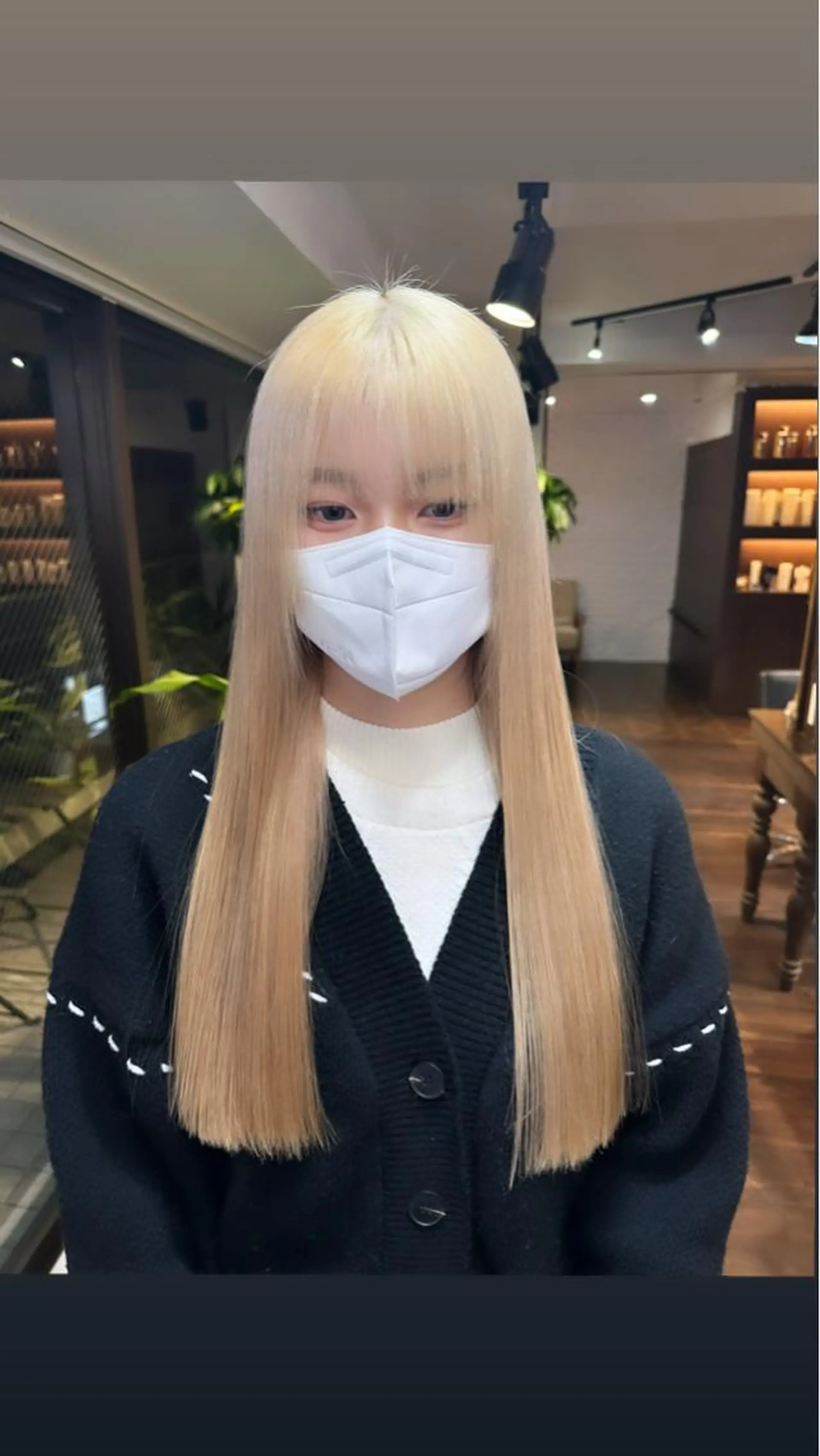 ロング カラー アディクシーカラー ベージュカラー ブリーチ ブロンド ブロンドベージュ ワンホン/エクステ ケラチン/Kaitoのヘアスタイル