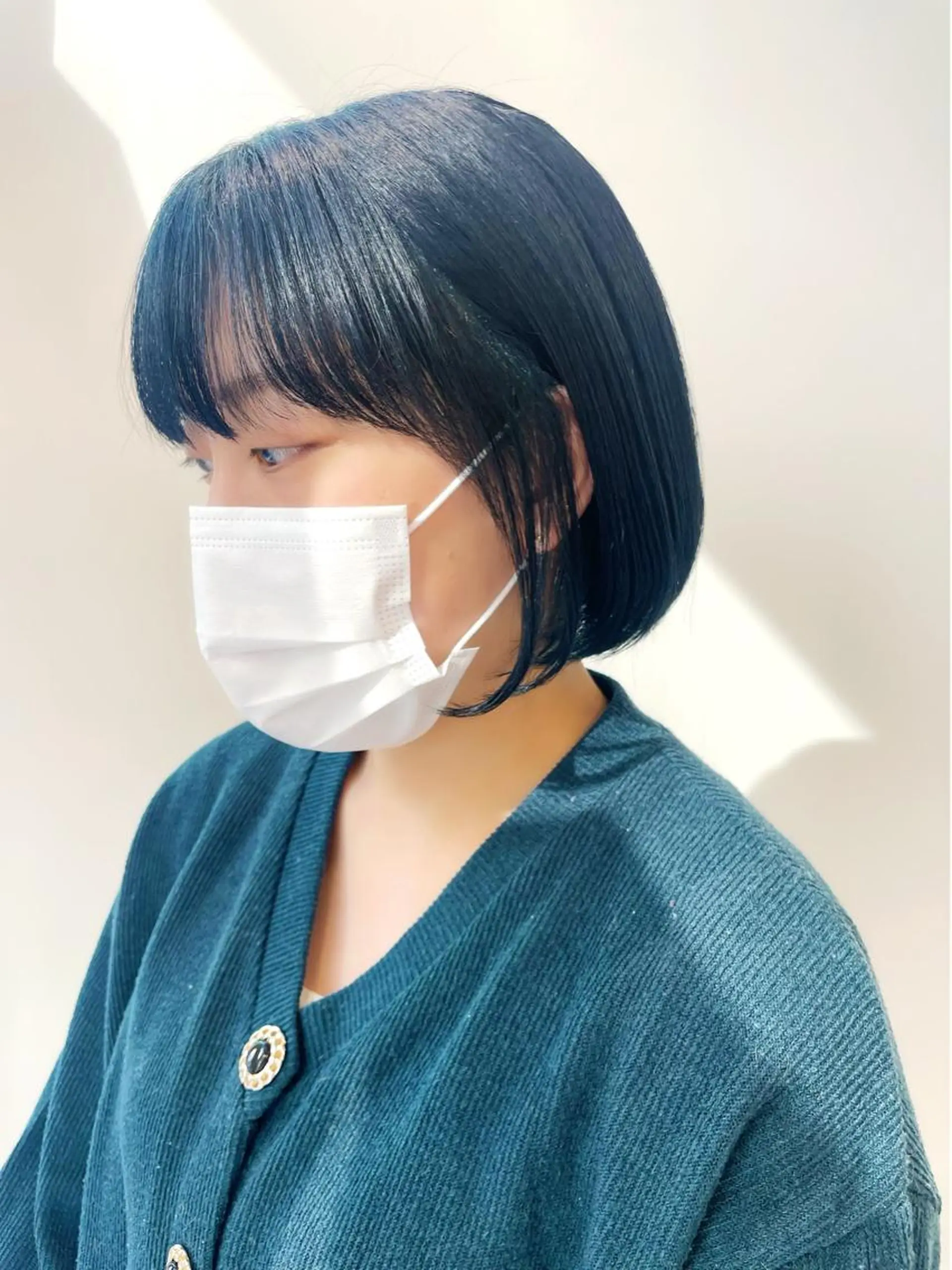 ショート カラー 韓国レイヤーカット/ ダブルカラーのヘアスタイル