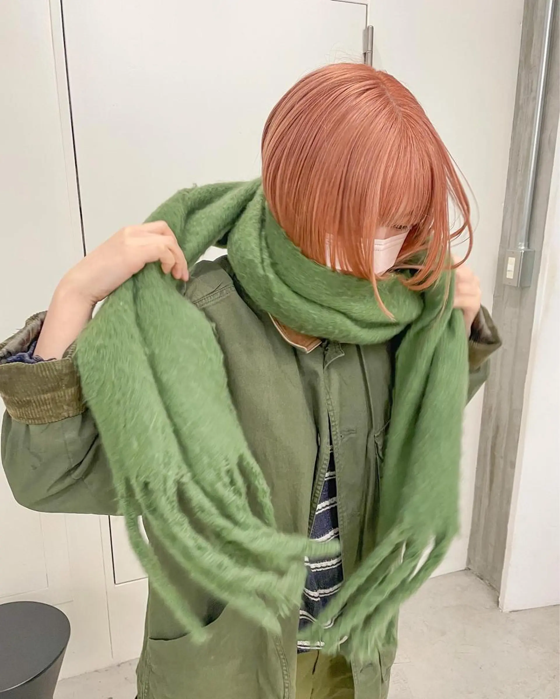 セミロング カラー カット ヘアカラー トリートメント 似合わせ｜レイヤー 🪩yurikaのヘアスタイル