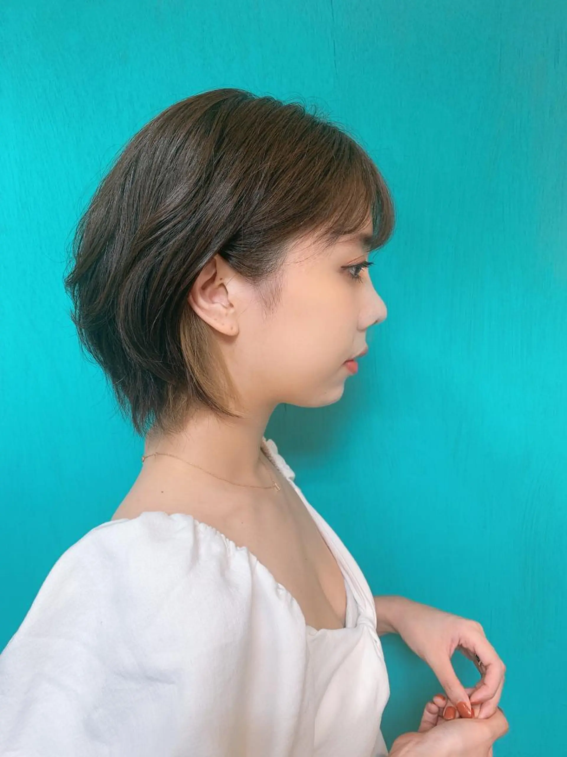 ショート ヘアカラー 【髪質改善特化】 新宿/縮毛矯正/セラのヘアスタイル