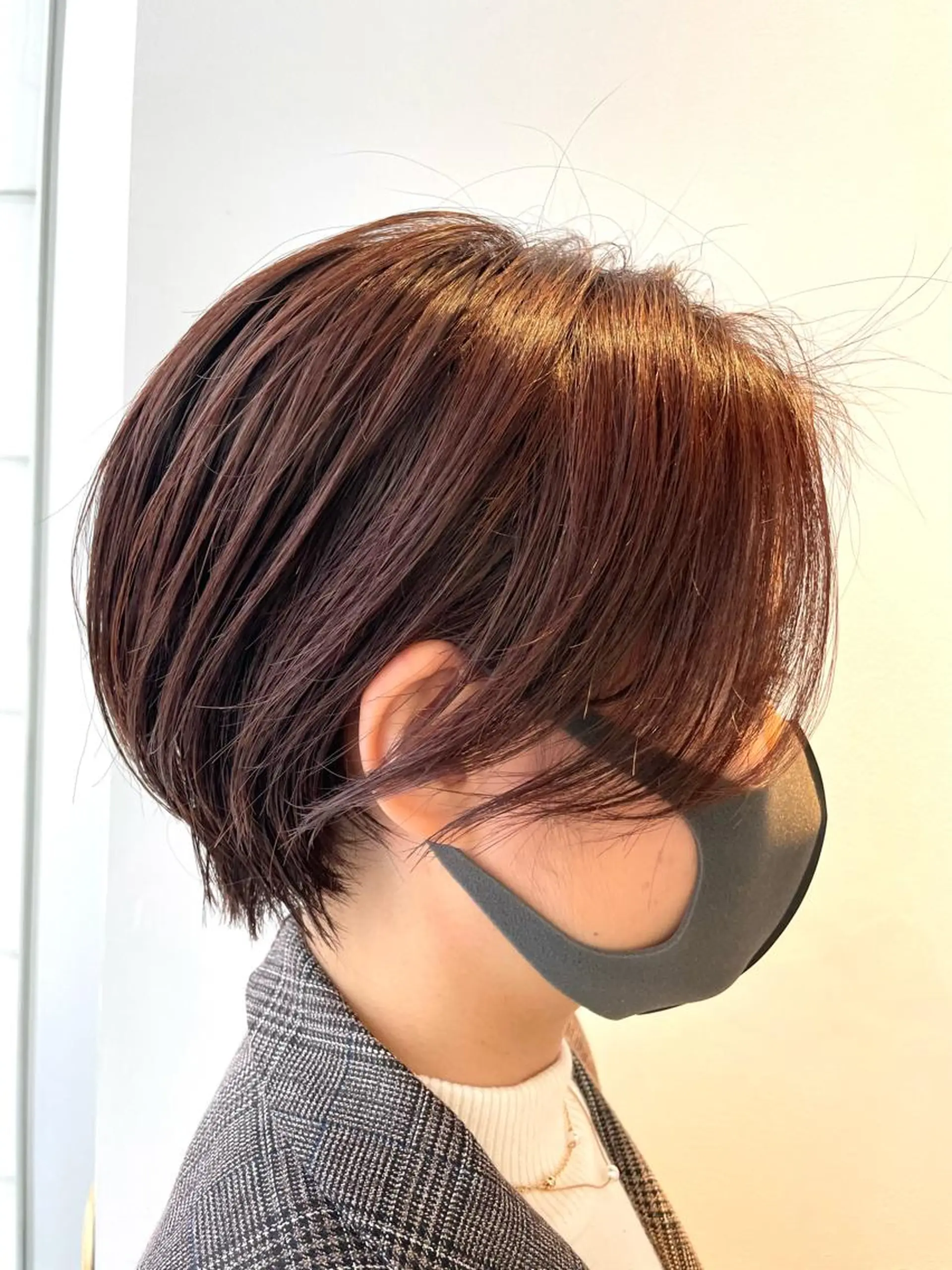 ショート カラー 笠原 健人のヘアスタイル