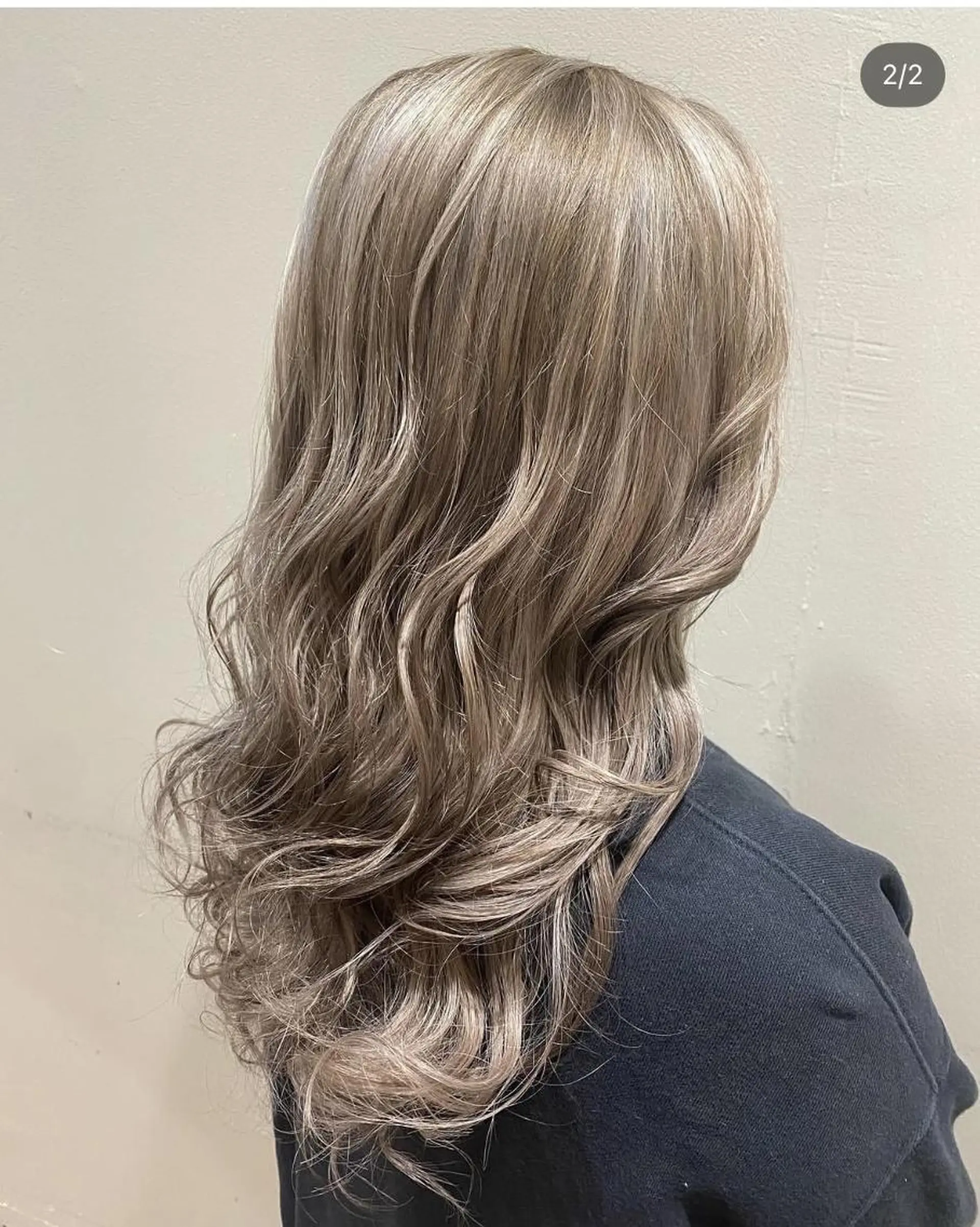 ロング ヘアカラー トリートメント ハイトーンカラー× 髪質改善　川嶋宏旭のヘアスタイル