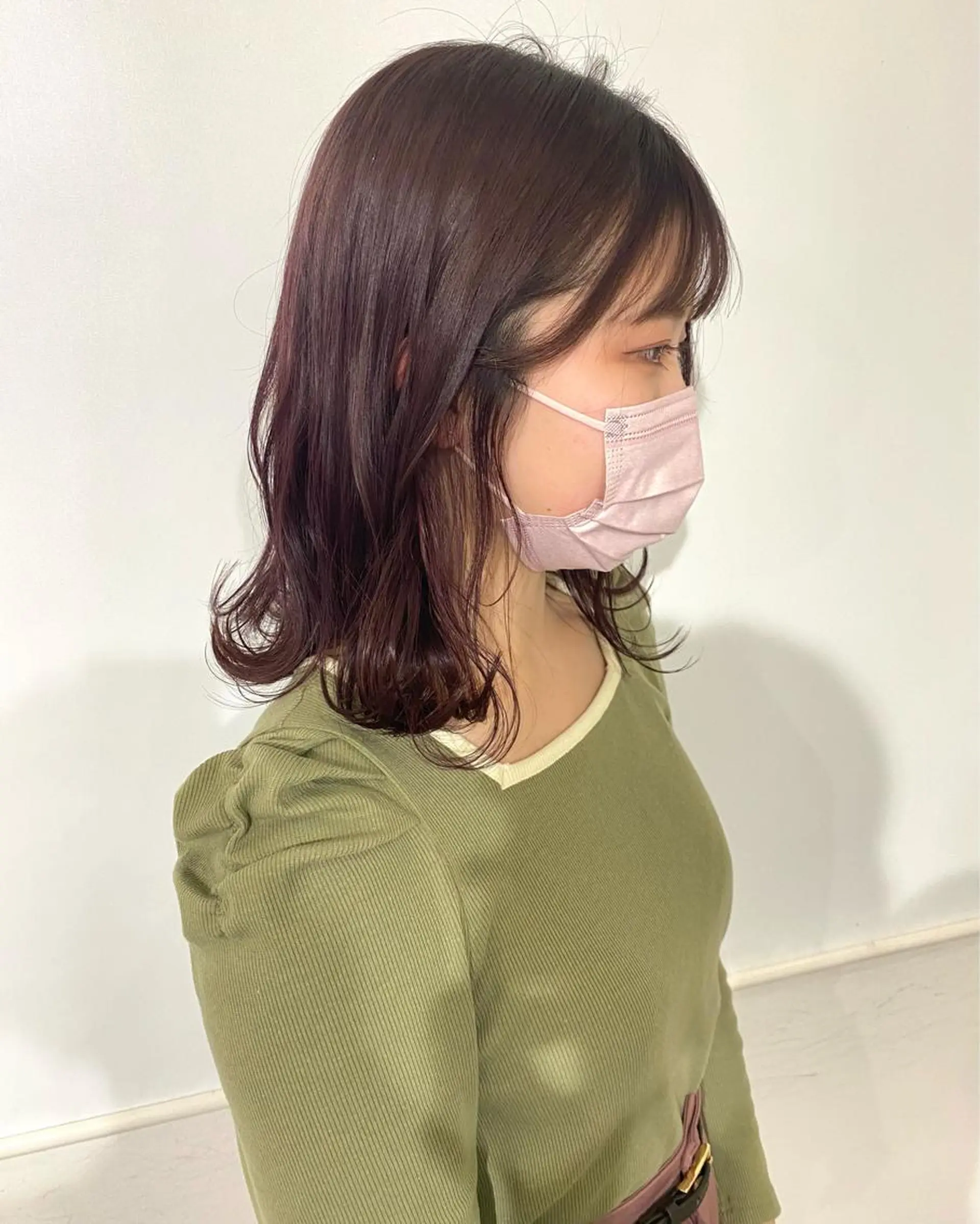 セミロング Okamura Chisatoのヘアスタイル