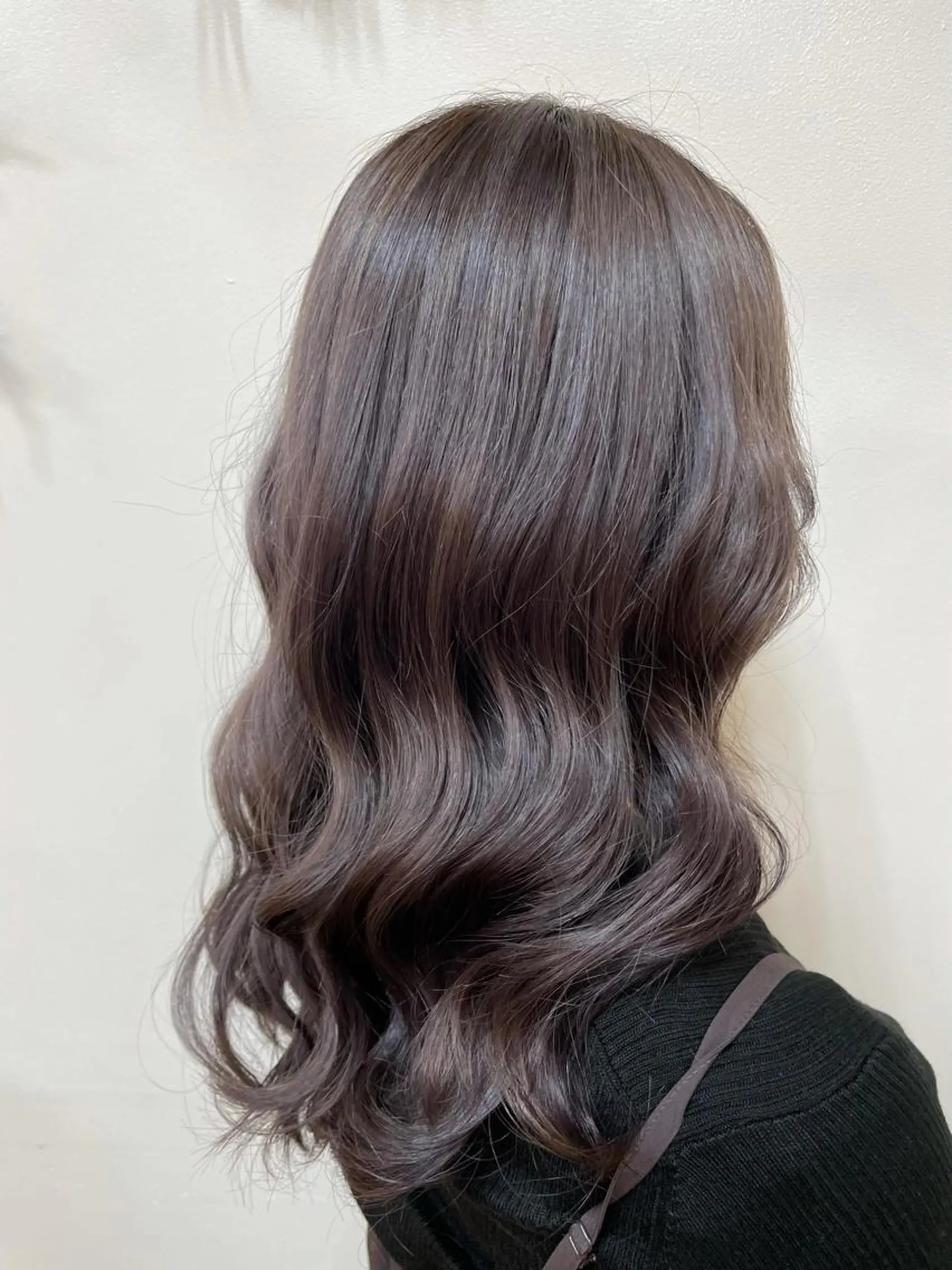 セミロング 韓国ヘア 🤍中西麻友🤍のヘアスタイル