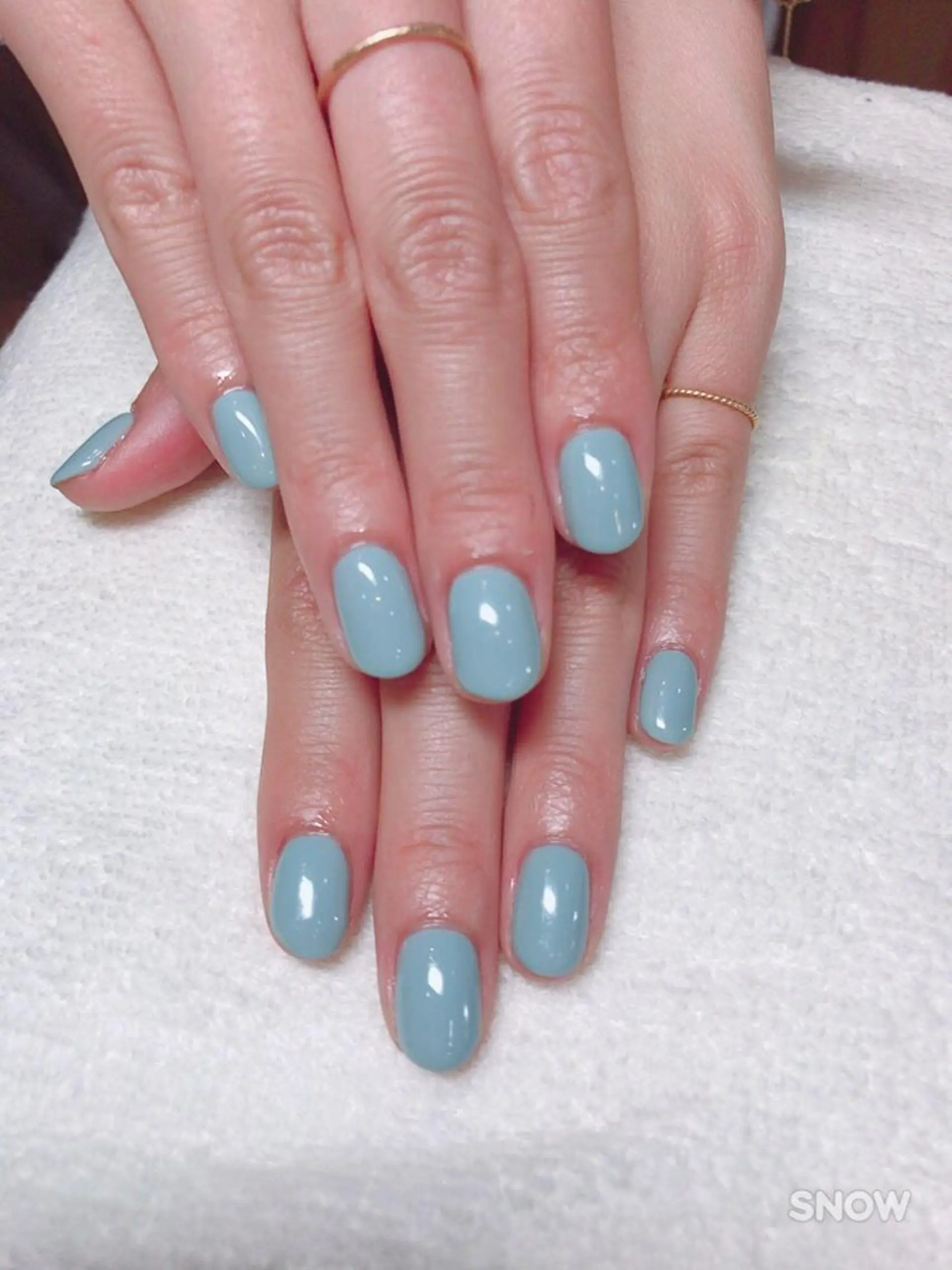 ネイル ワンカラーネイル 山田 真里のネイルデザイン