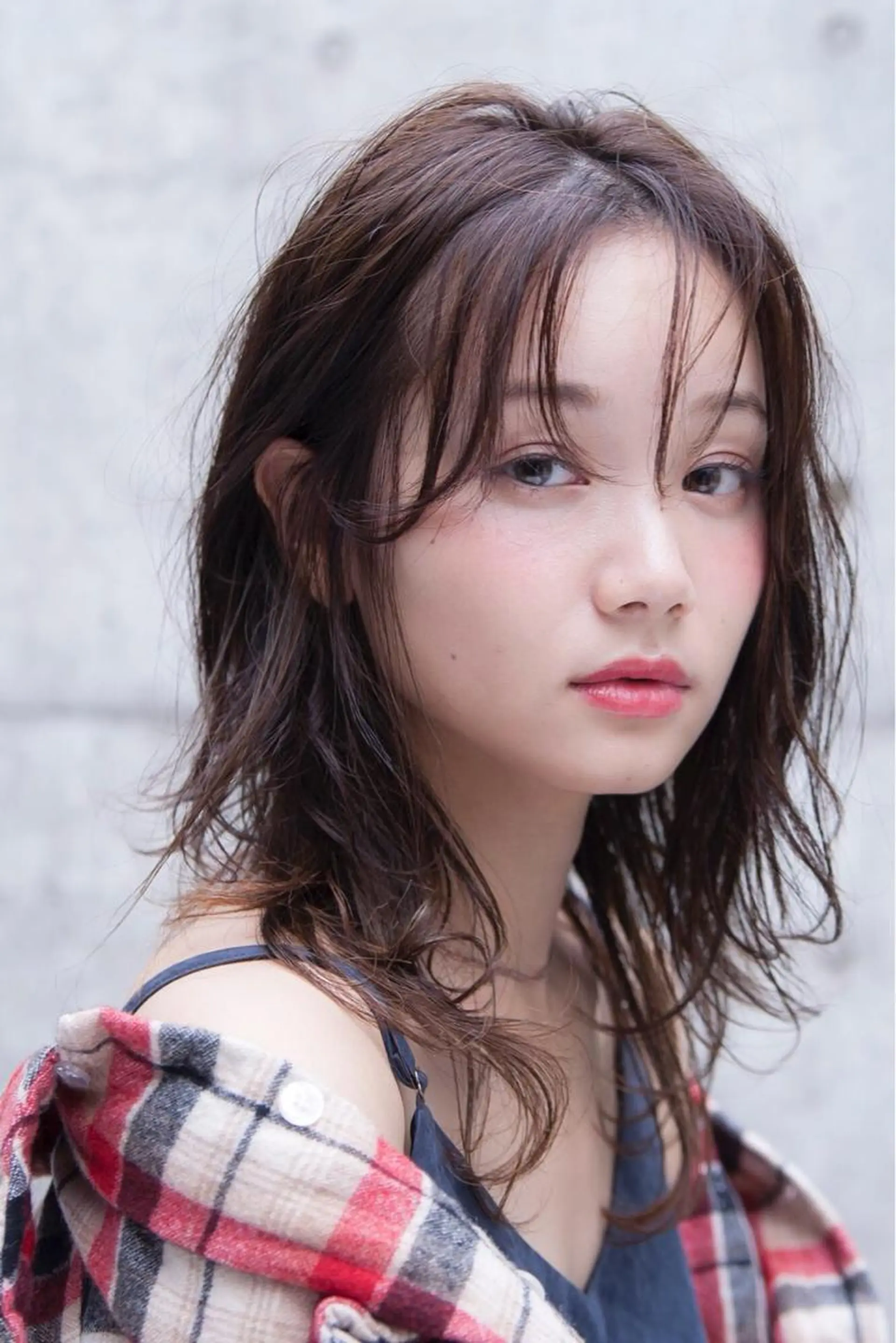 ミディアム カラー カット ヘアカラー トリートメント メンズヘア/レイヤー /ボブ山内春輝のヘアスタイル