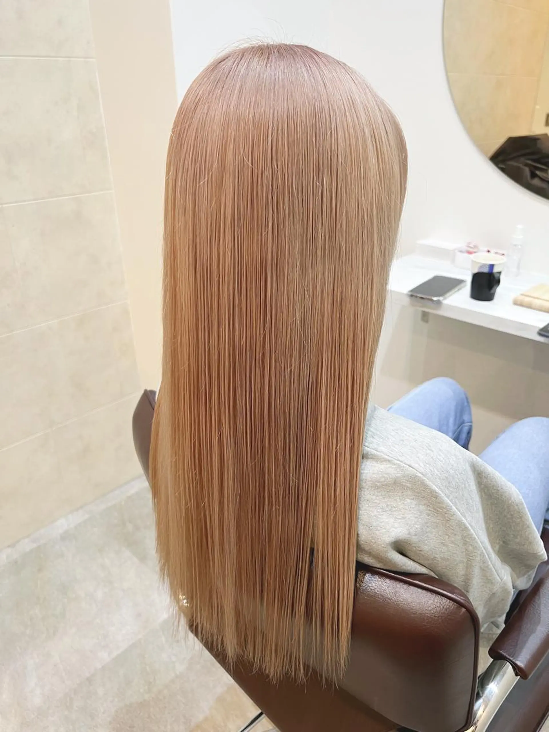 ロング 髪質改善 韓国風ヘア トリートメント 【髪質改善特化】 鈴木　笑のヘアスタイル