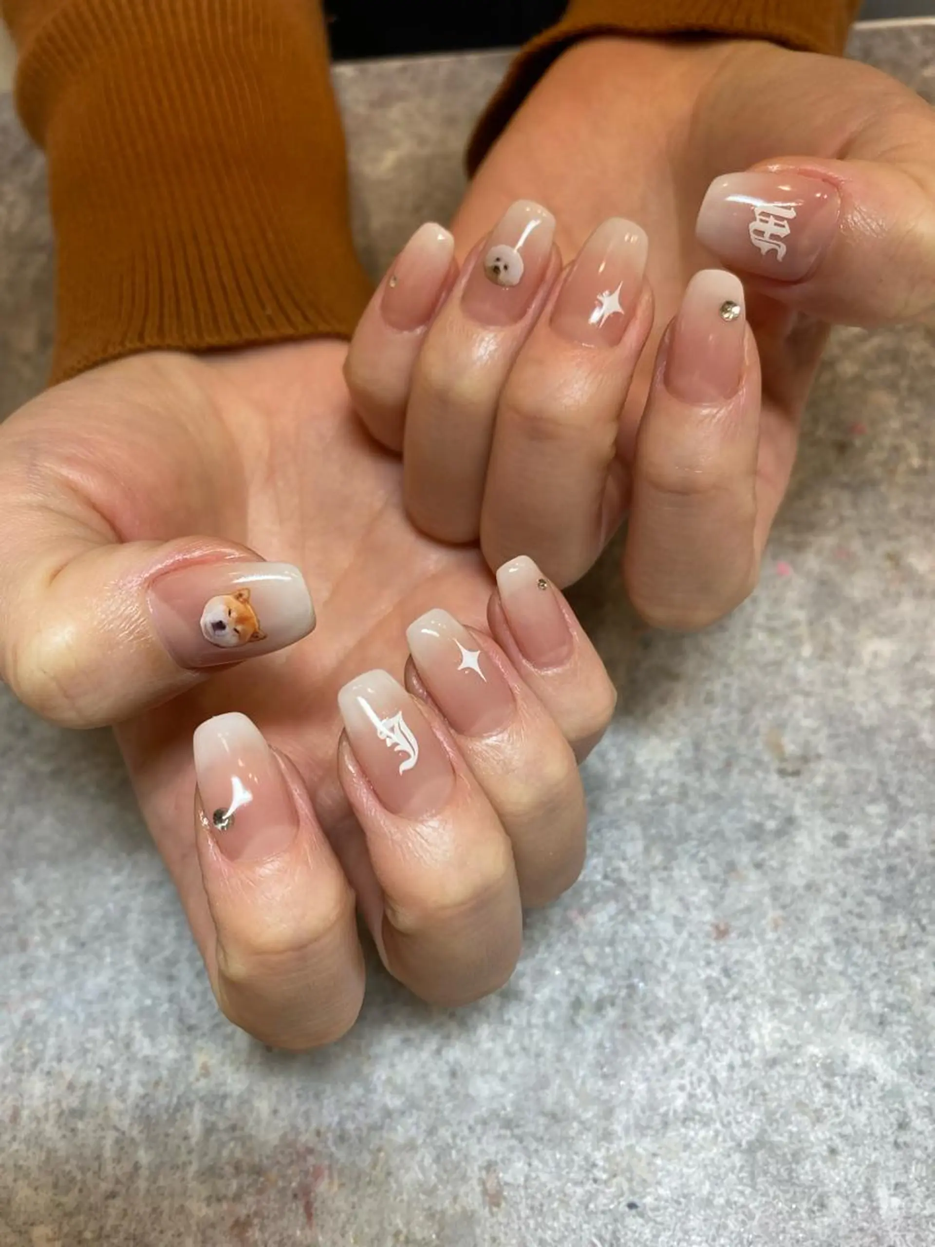 ネイル ハンドネイル 【LINON】 airiのネイルデザイン