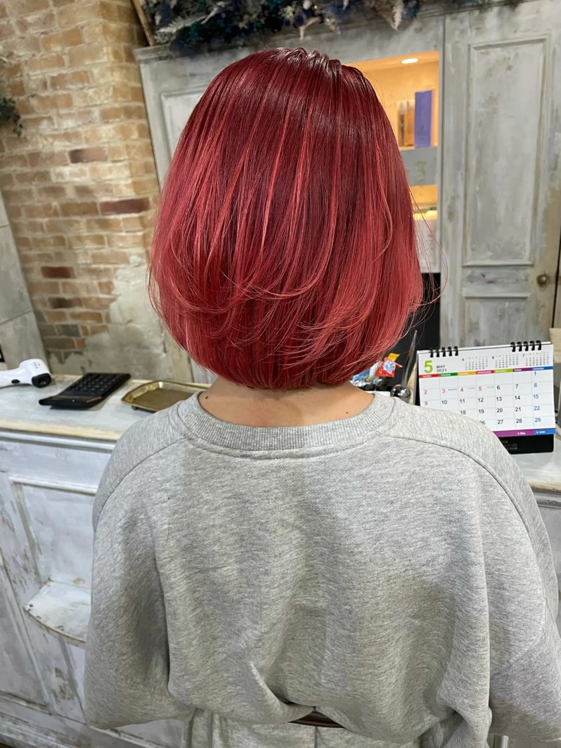 ショート カラー ヘアカラー トリートメント 遠藤 拓馬のヘアスタイル