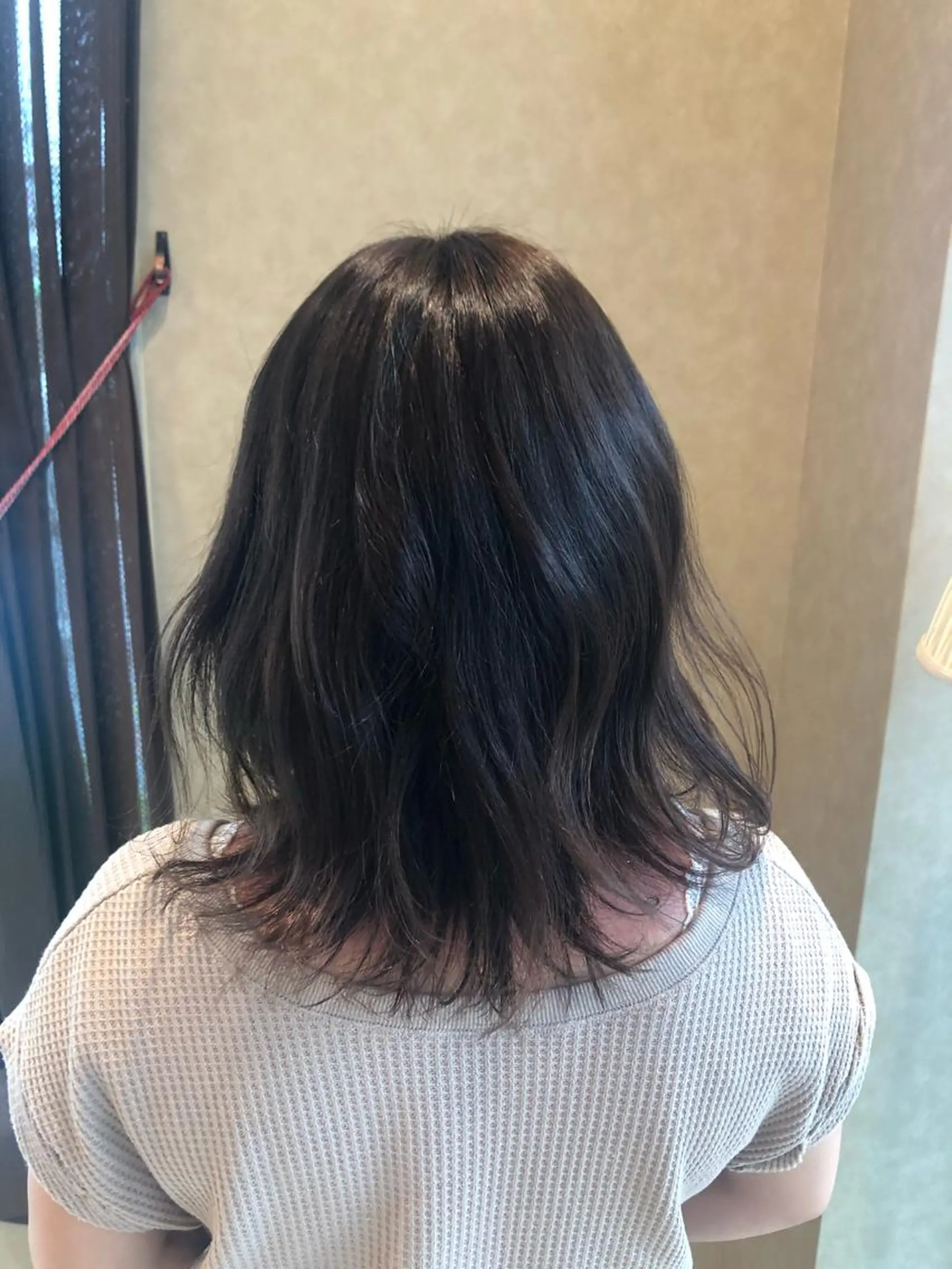 ショート カラー アッシュ アッシュブラウン ブラウンカラー カワサキ ヒナコのヘアスタイル