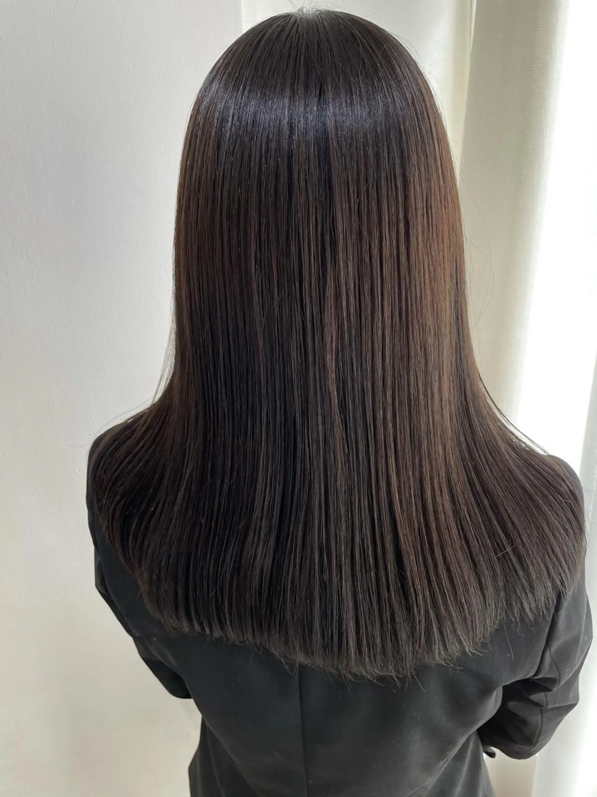 セミロング カラー カット ヘアカラー トリートメント 過去一の柔髪ヘア 🌿einshairのヘアスタイル