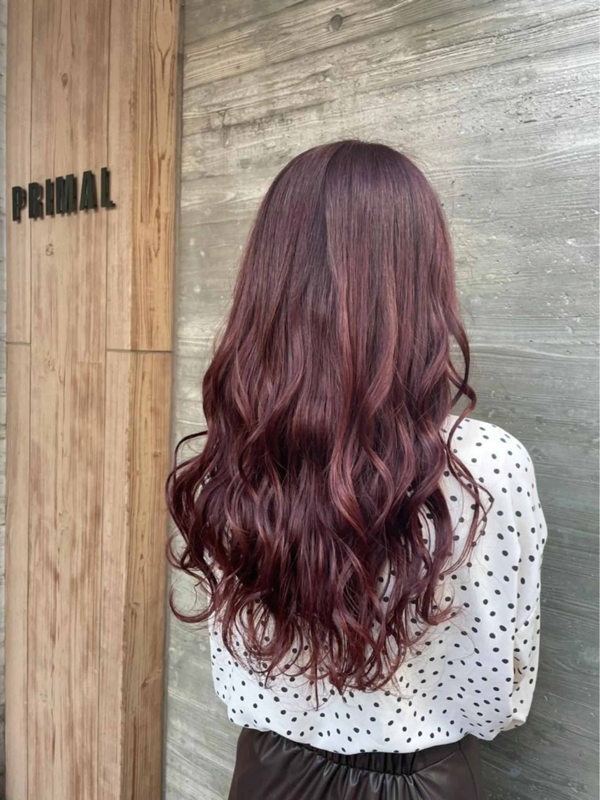 ロング 齋藤 結愛のヘアスタイル