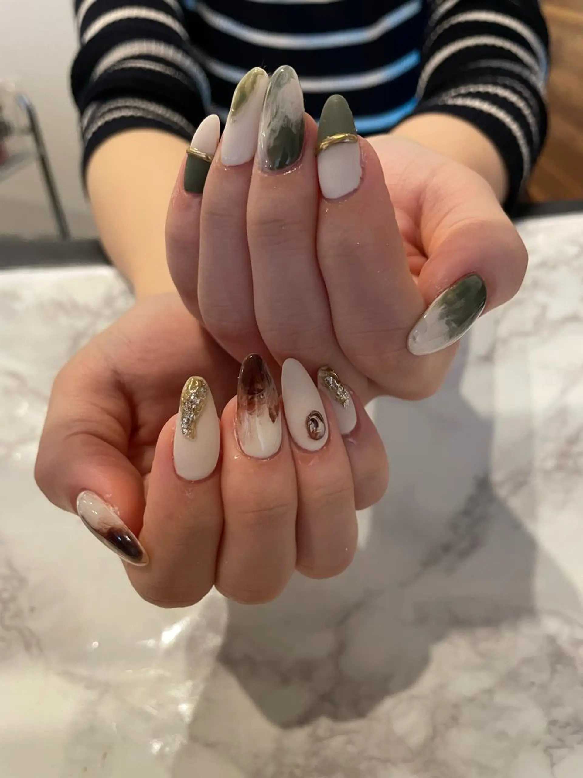ネイル ニュアンスネイル ハンドネイル RANUN nailのネイルデザイン