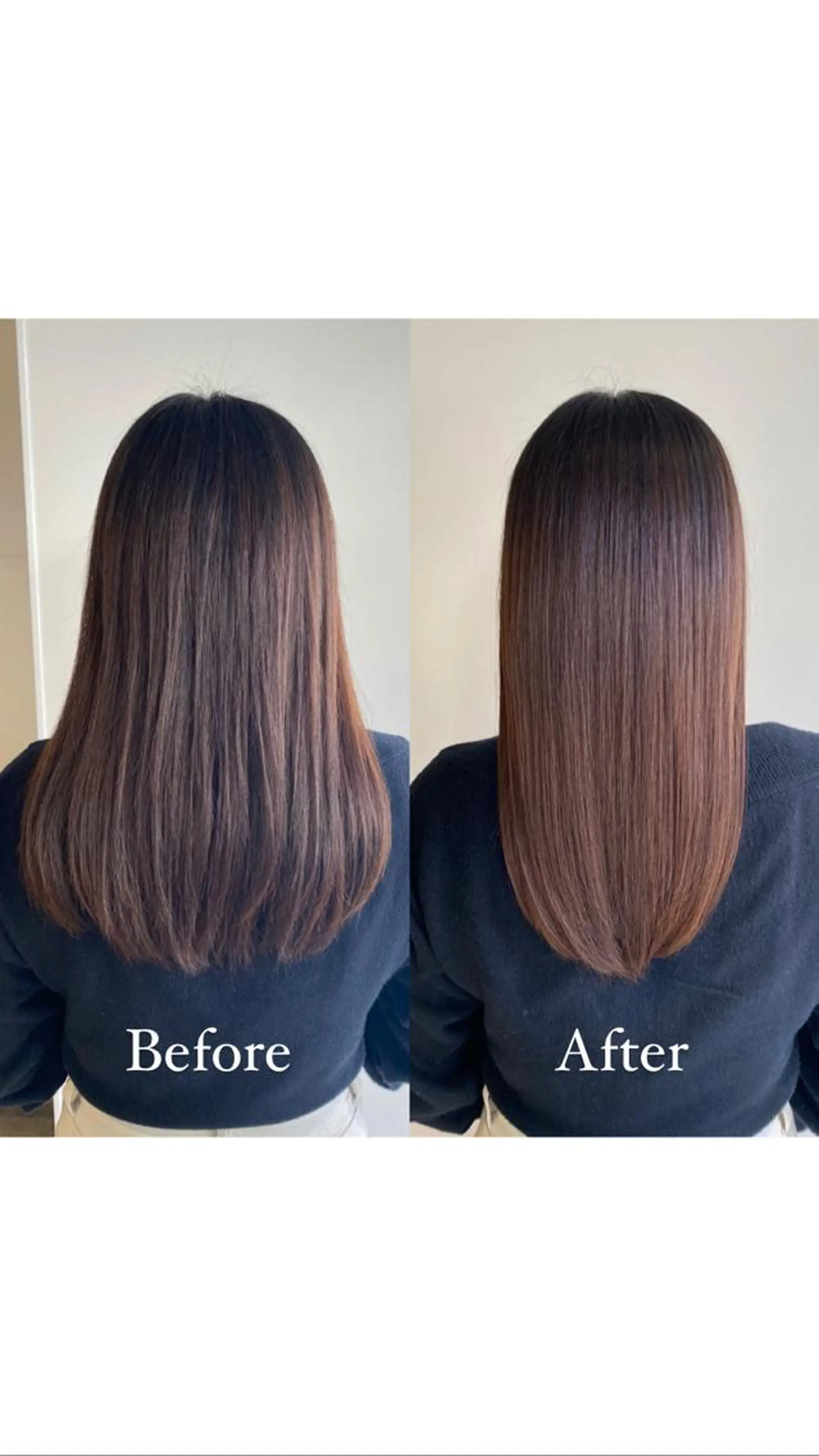 ロング 韓国レイヤー/ 縮毛矯正🎀minaのヘアスタイル