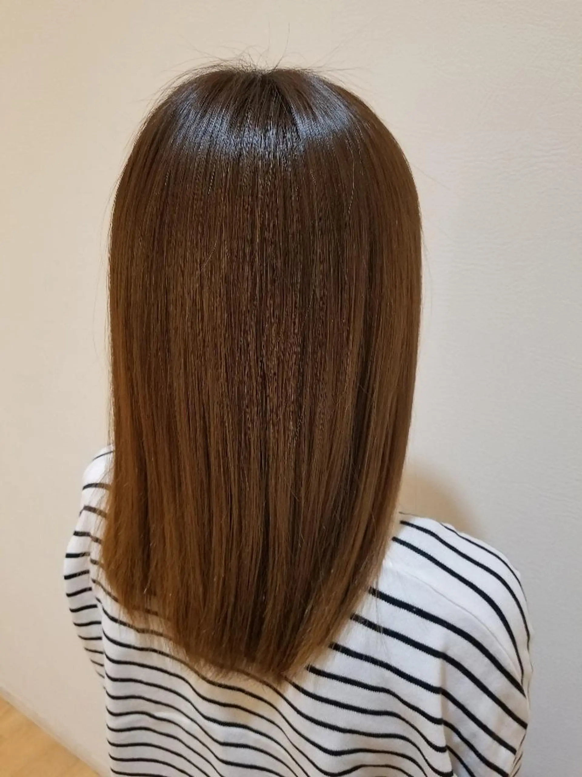 ミディアム カラー パーマ ストレートパーマ 髪質改善/ハイライト 小林秀樹のヘアスタイル
